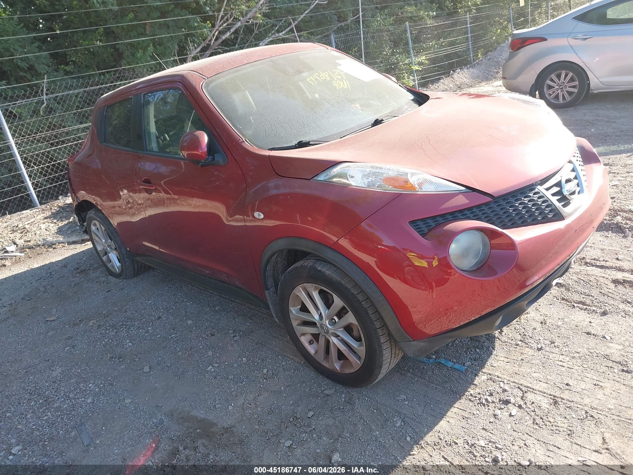 2013 Nissan Juke Sl Red vin: JN8AF5MV2DT222537