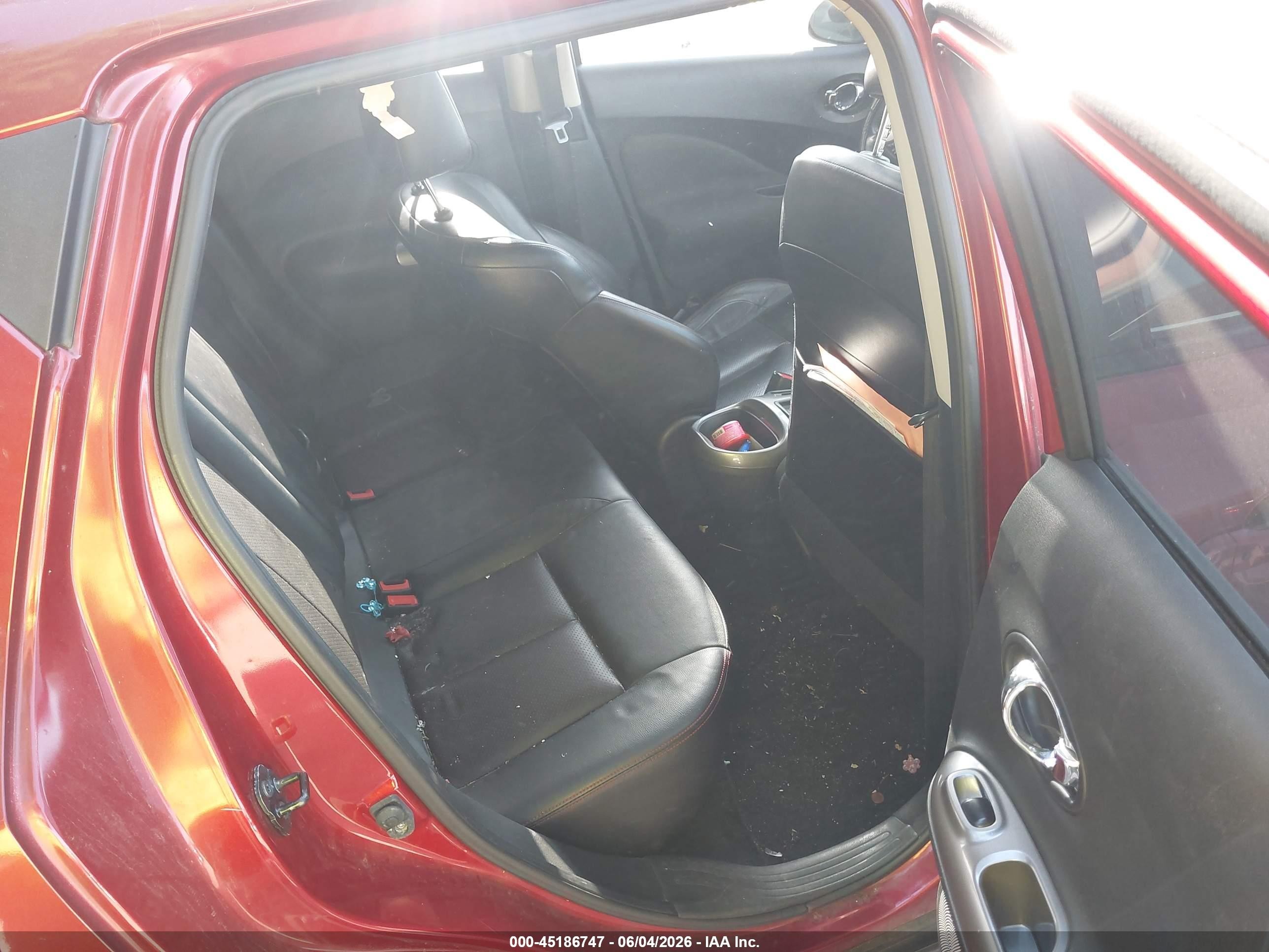 2013 Nissan Juke Sl Red vin: JN8AF5MV2DT222537