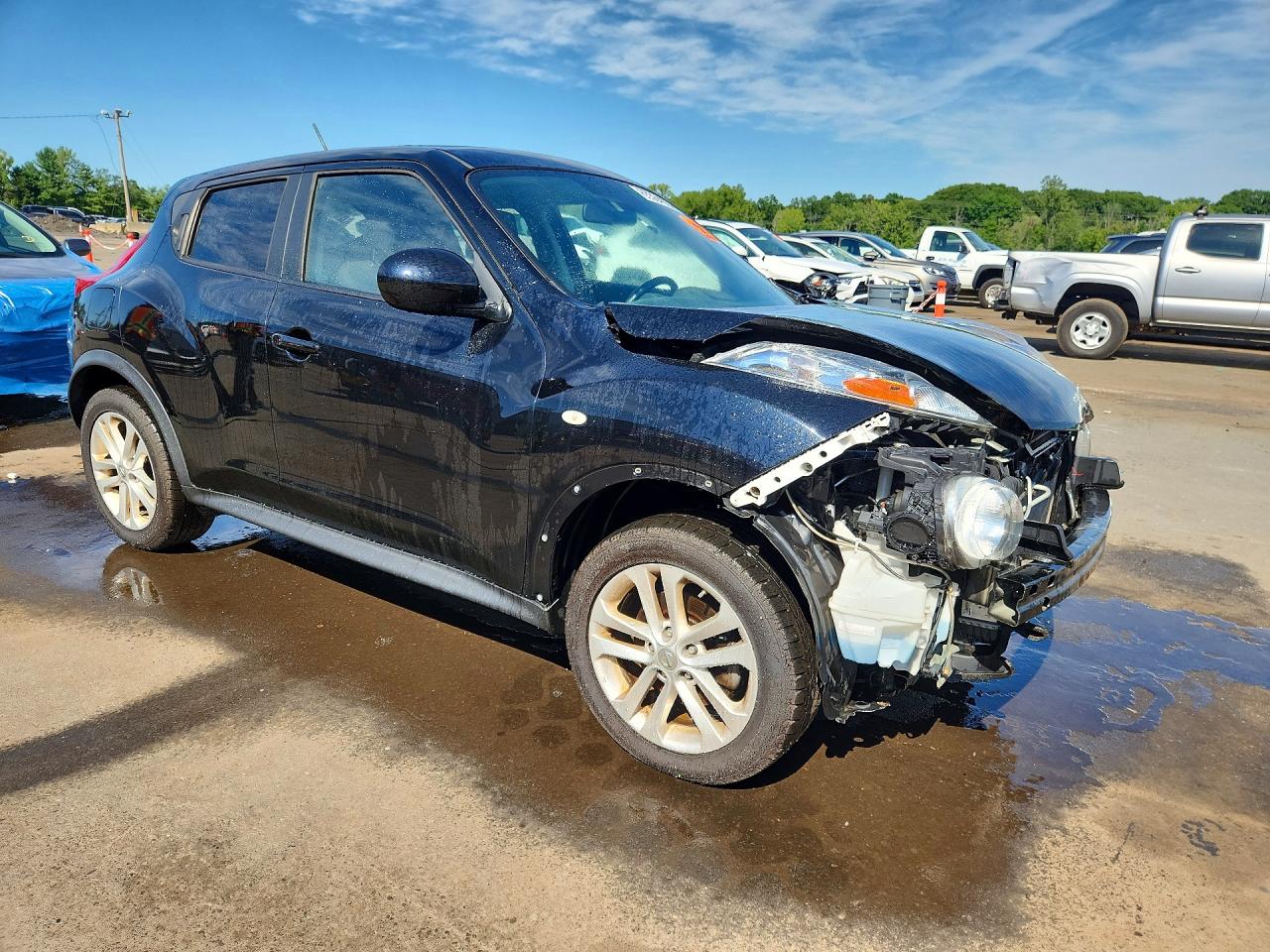 2013 Nissan Juke S Black vin: JN8AF5MV2DT226703