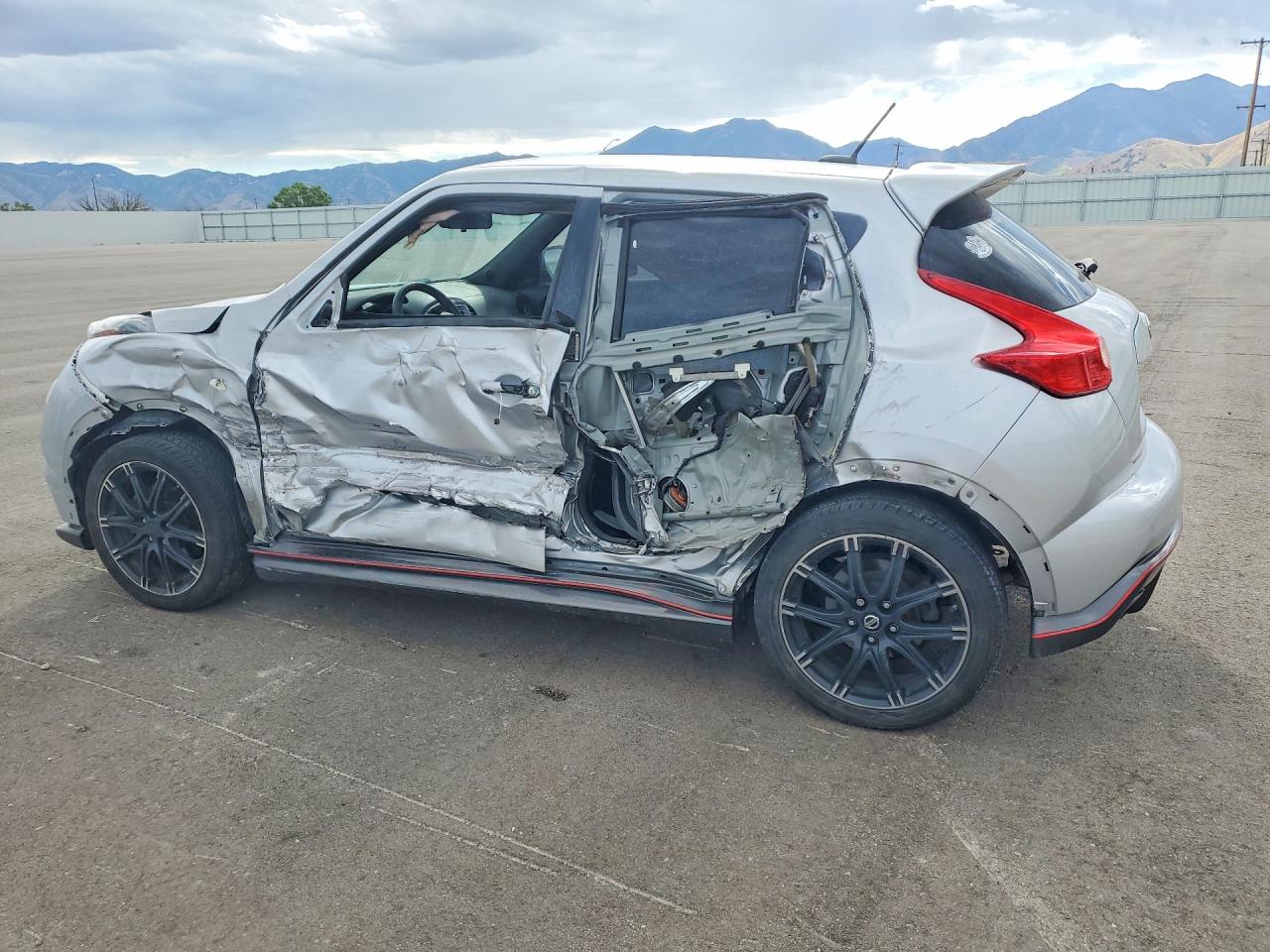 2013 Nissan Juke S Silver vin: JN8AF5MV2DT231934