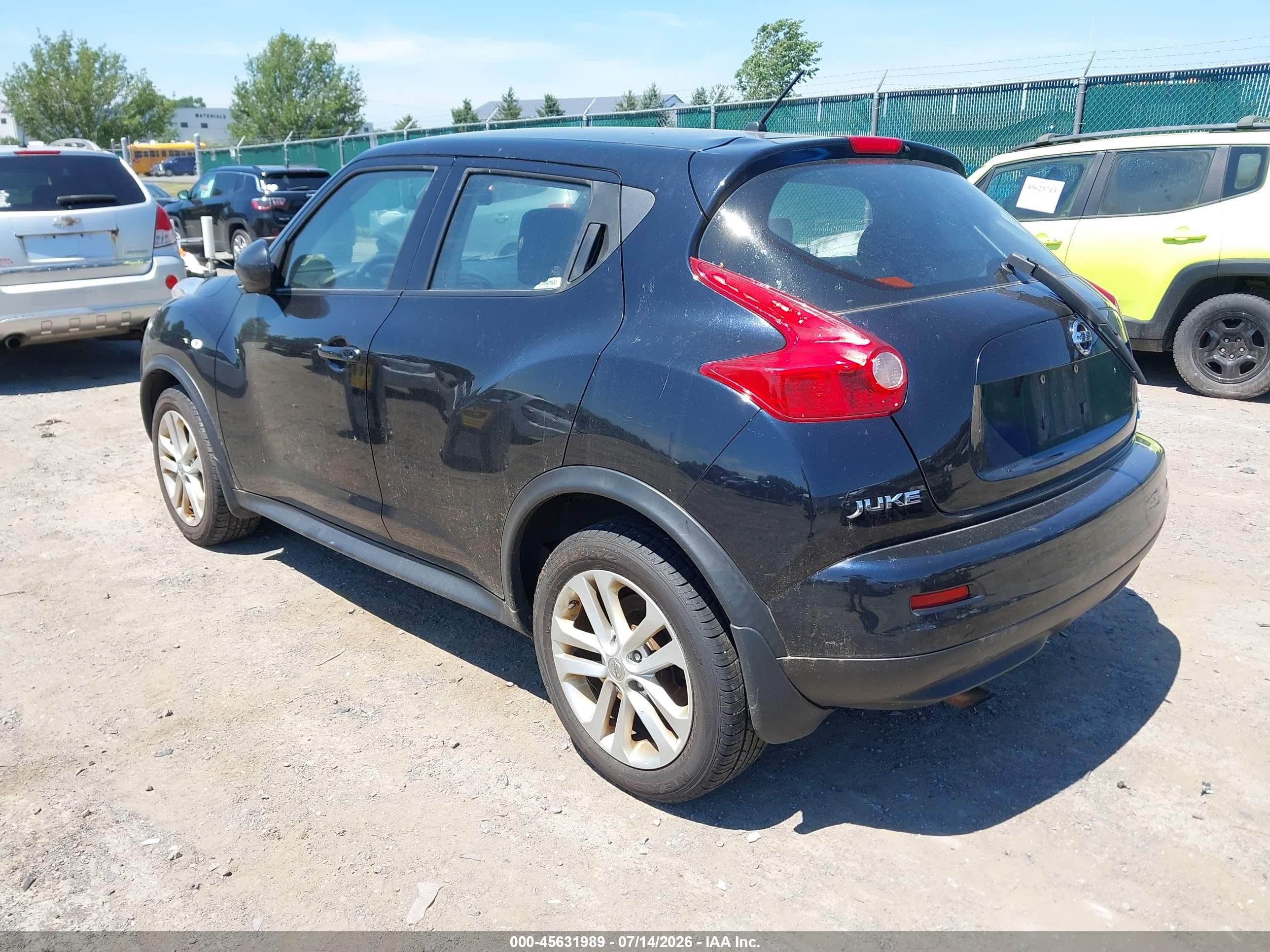 2014 Nissan Juke S Black vin: JN8AF5MV2ET356109