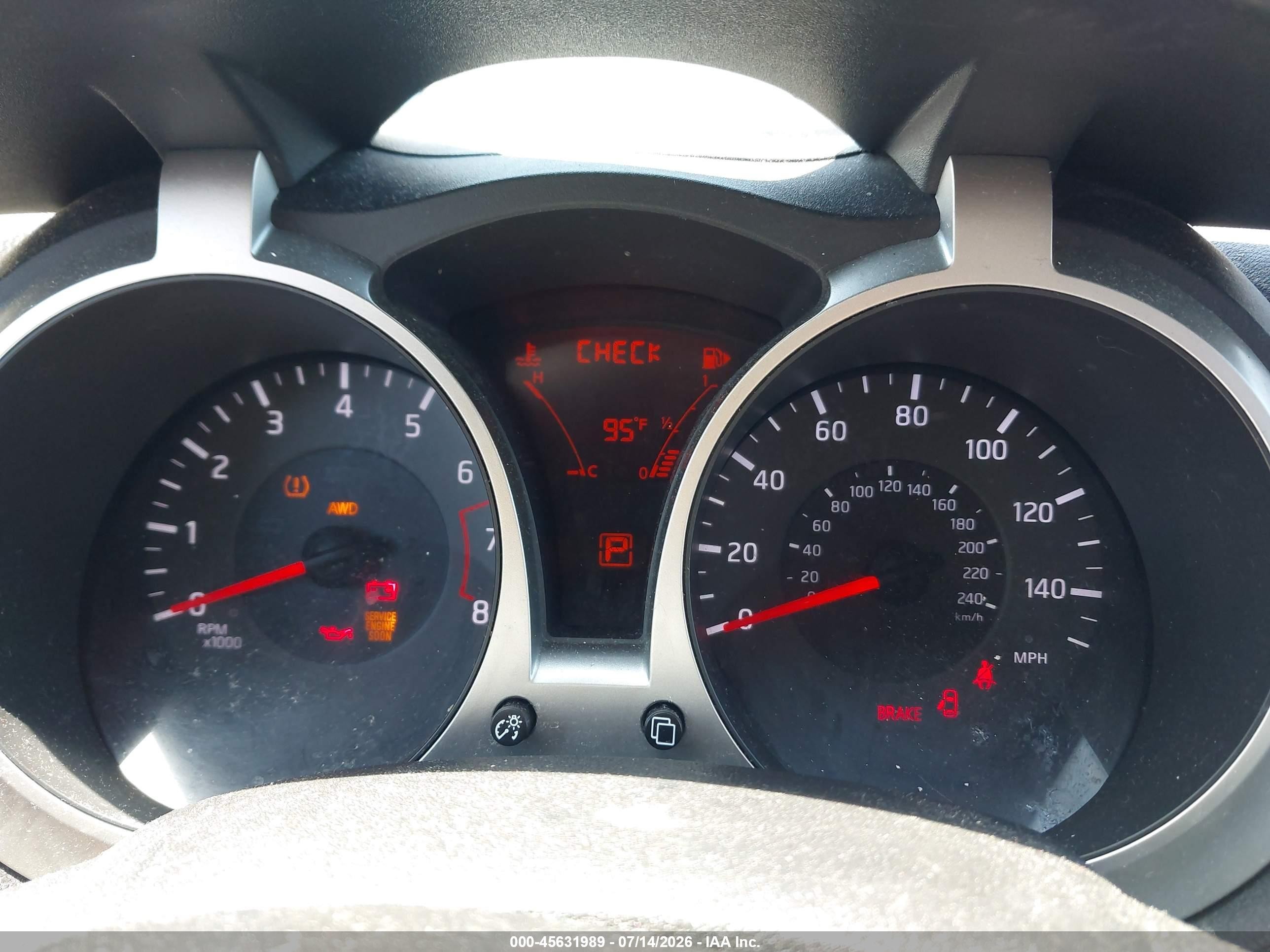2014 Nissan Juke S Black vin: JN8AF5MV2ET356109