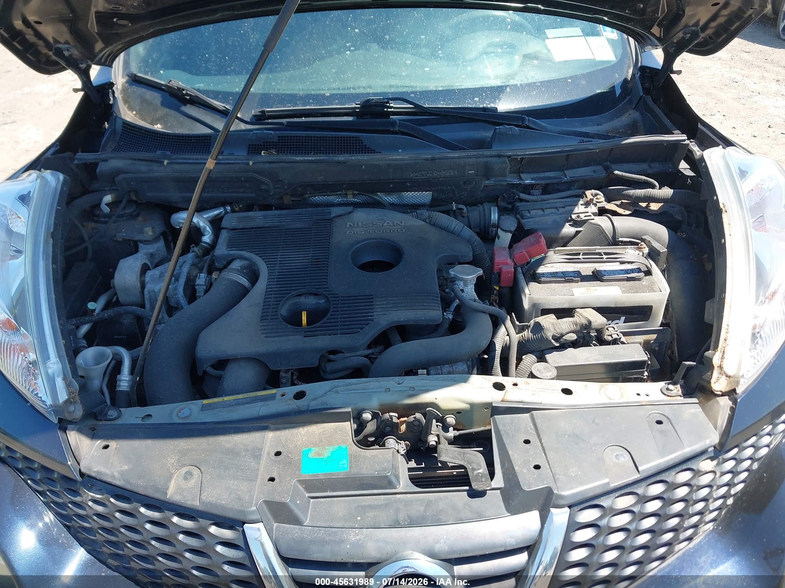 2014 Nissan Juke S Black vin: JN8AF5MV2ET356109