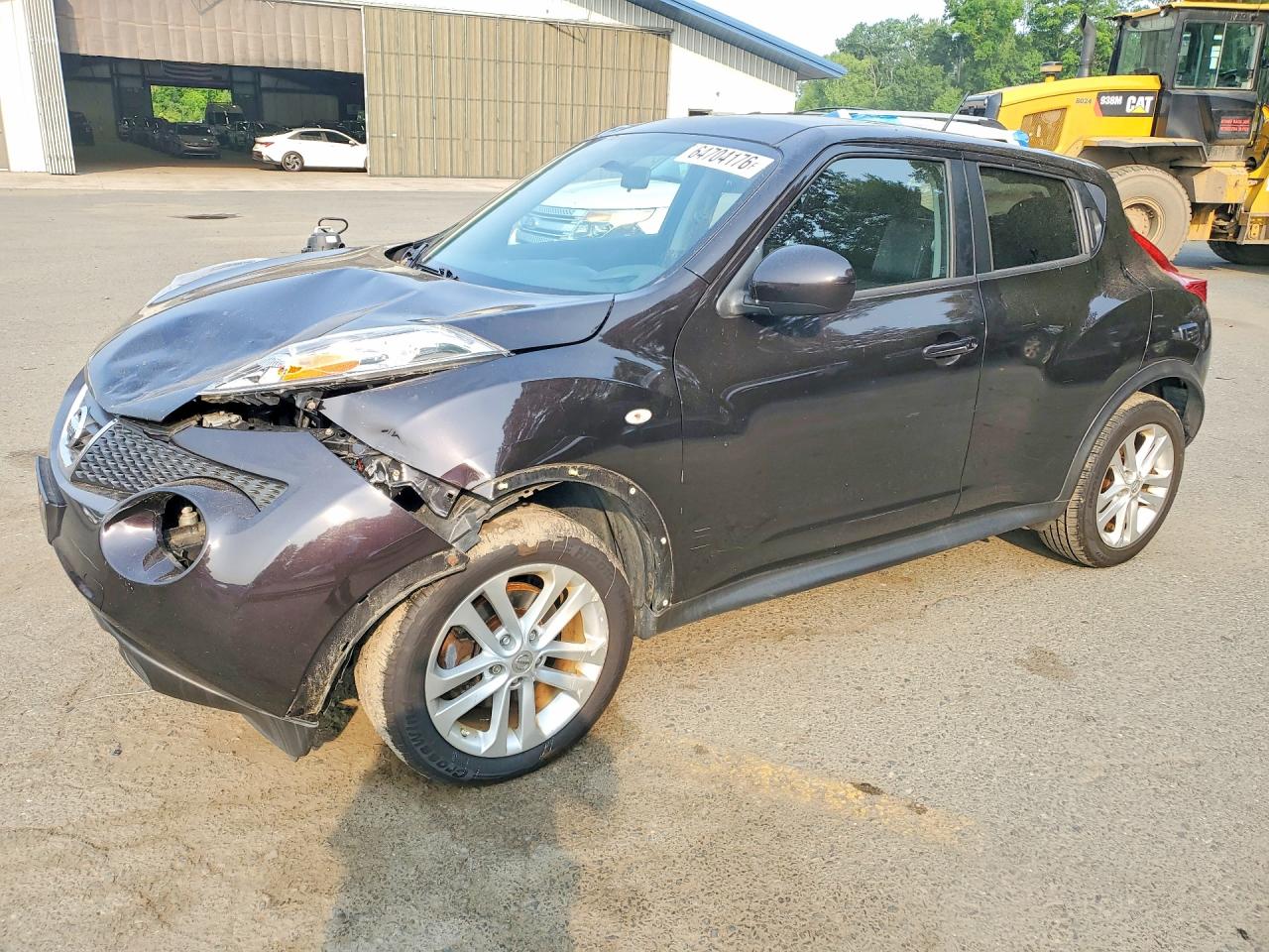 2014 Nissan Juke Sl Purple vin: JN8AF5MV2ET359835