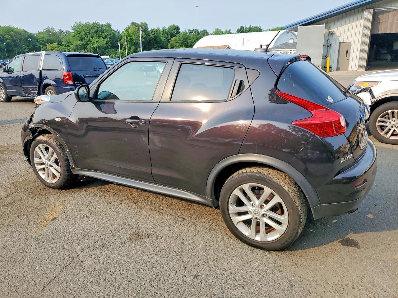 2014 Nissan Juke Sl Purple vin: JN8AF5MV2ET359835