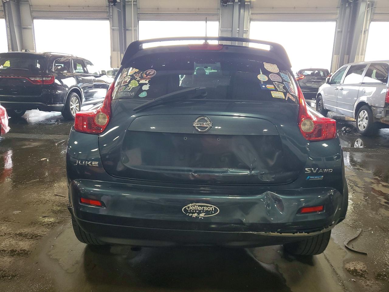 2014 Nissan Juke Sv Blue vin: JN8AF5MV2ET359933
