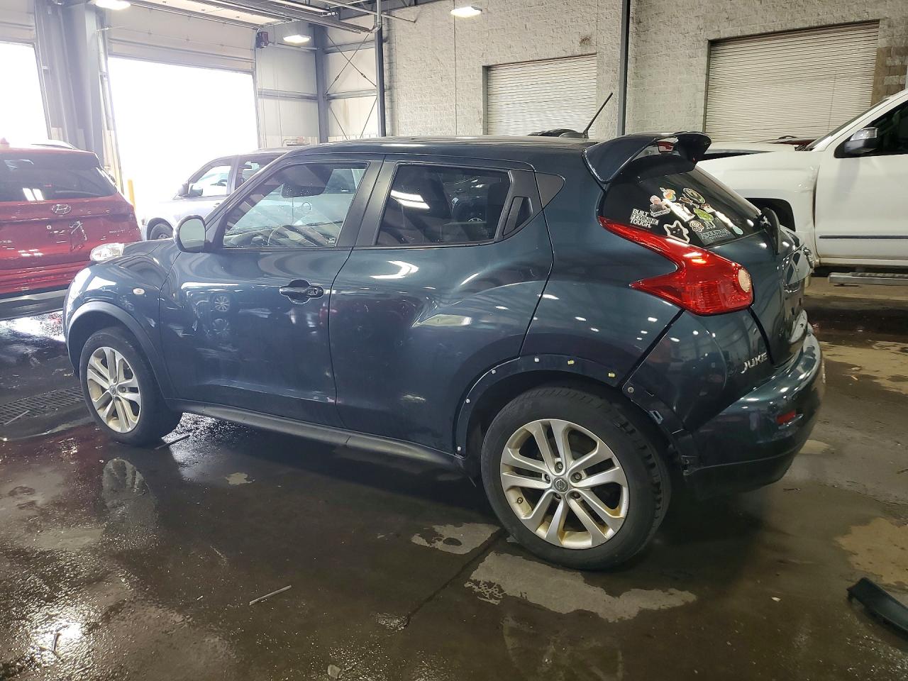 2014 Nissan Juke Sv Blue vin: JN8AF5MV2ET359933