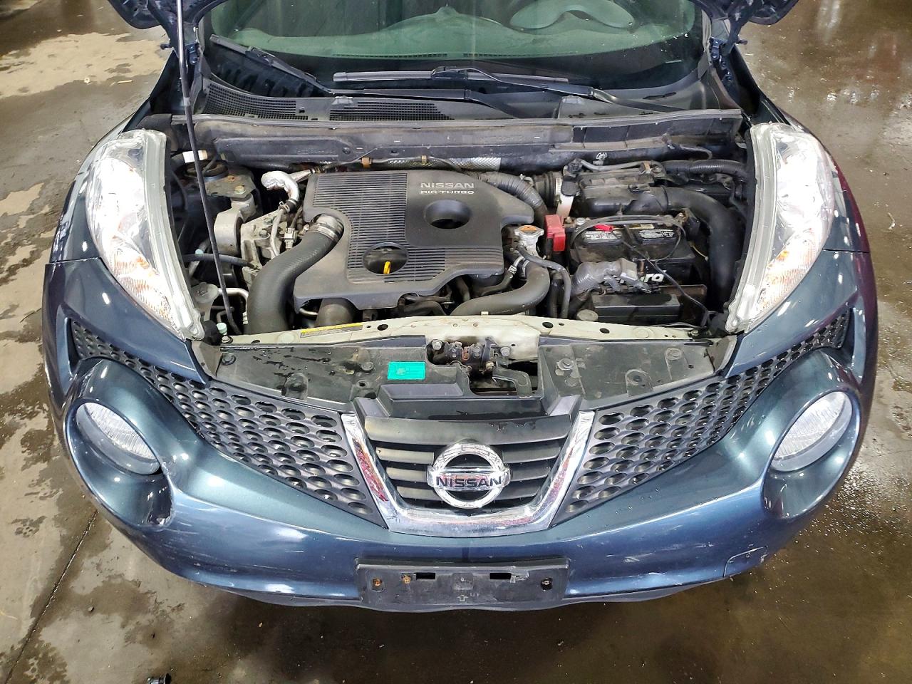 2014 Nissan Juke Sv Blue vin: JN8AF5MV2ET359933