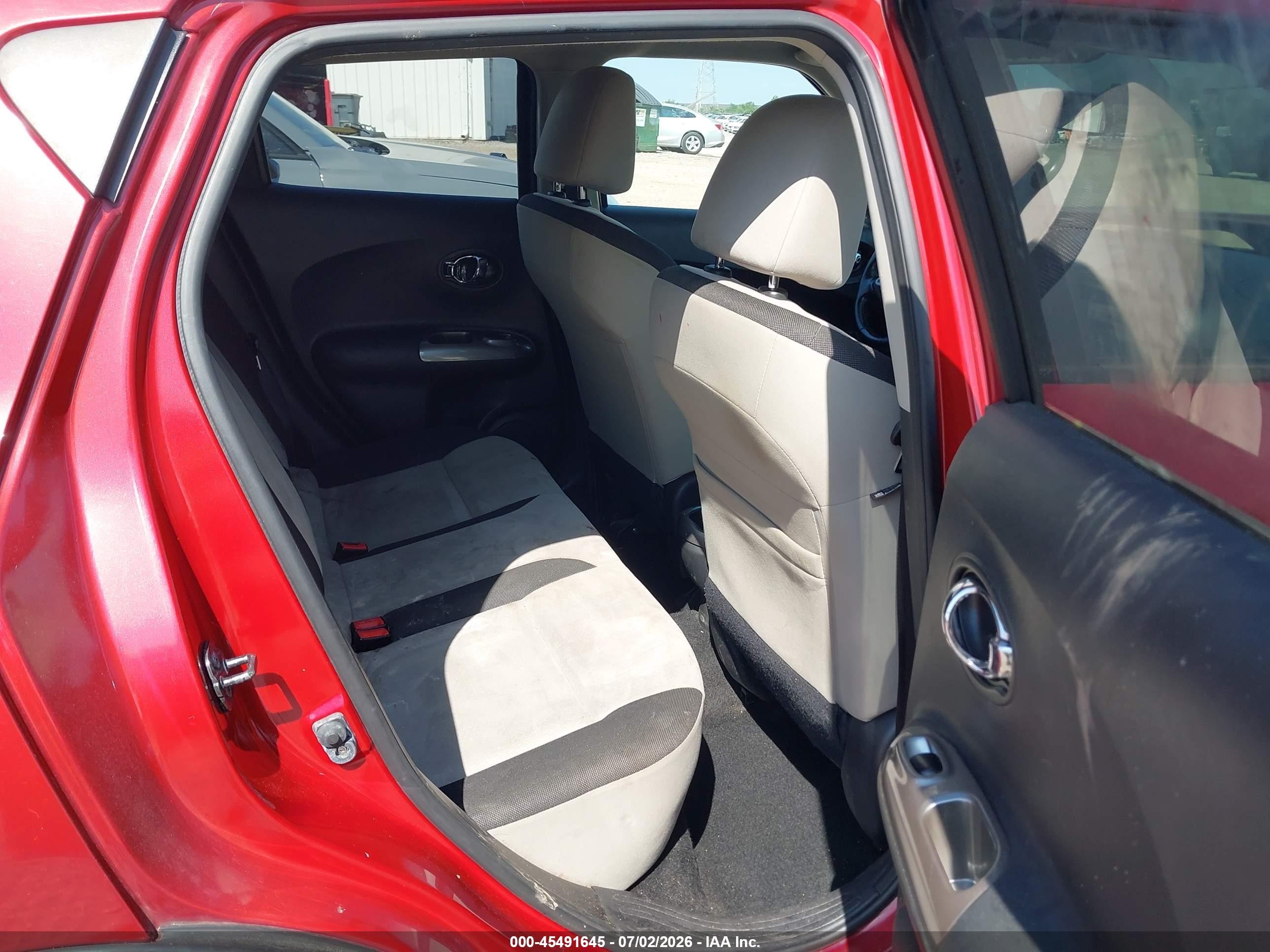 2014 Nissan Juke Sv Red vin: JN8AF5MV2ET364520