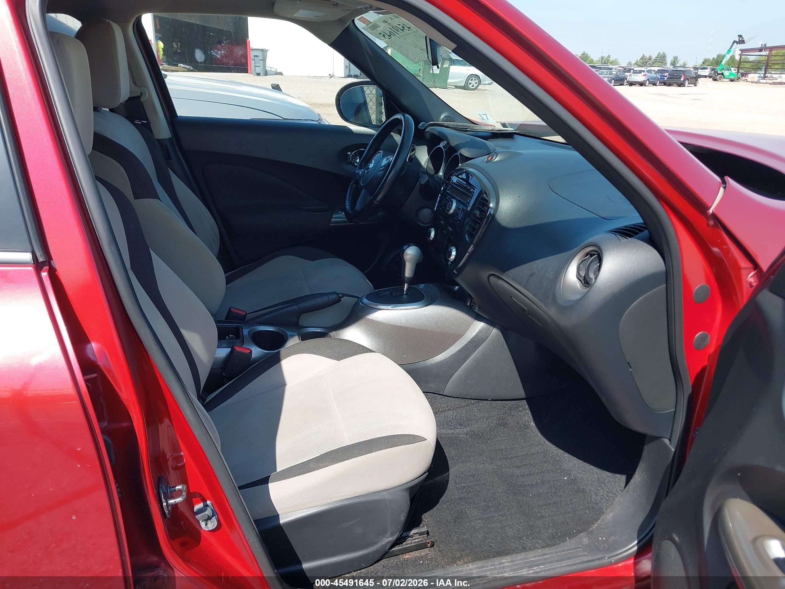 2014 Nissan Juke Sv Red vin: JN8AF5MV2ET364520