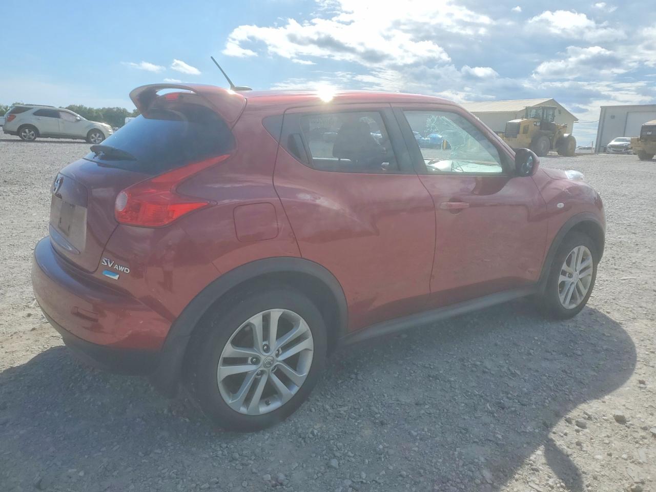 2014 Nissan Juke Sv Красный vin: JN8AF5MV2ET480509