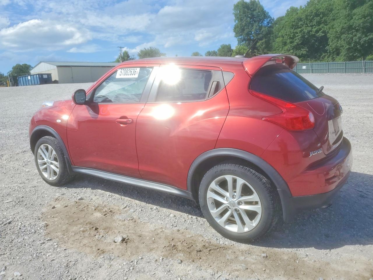 2014 Nissan Juke Sv Красный vin: JN8AF5MV2ET480509