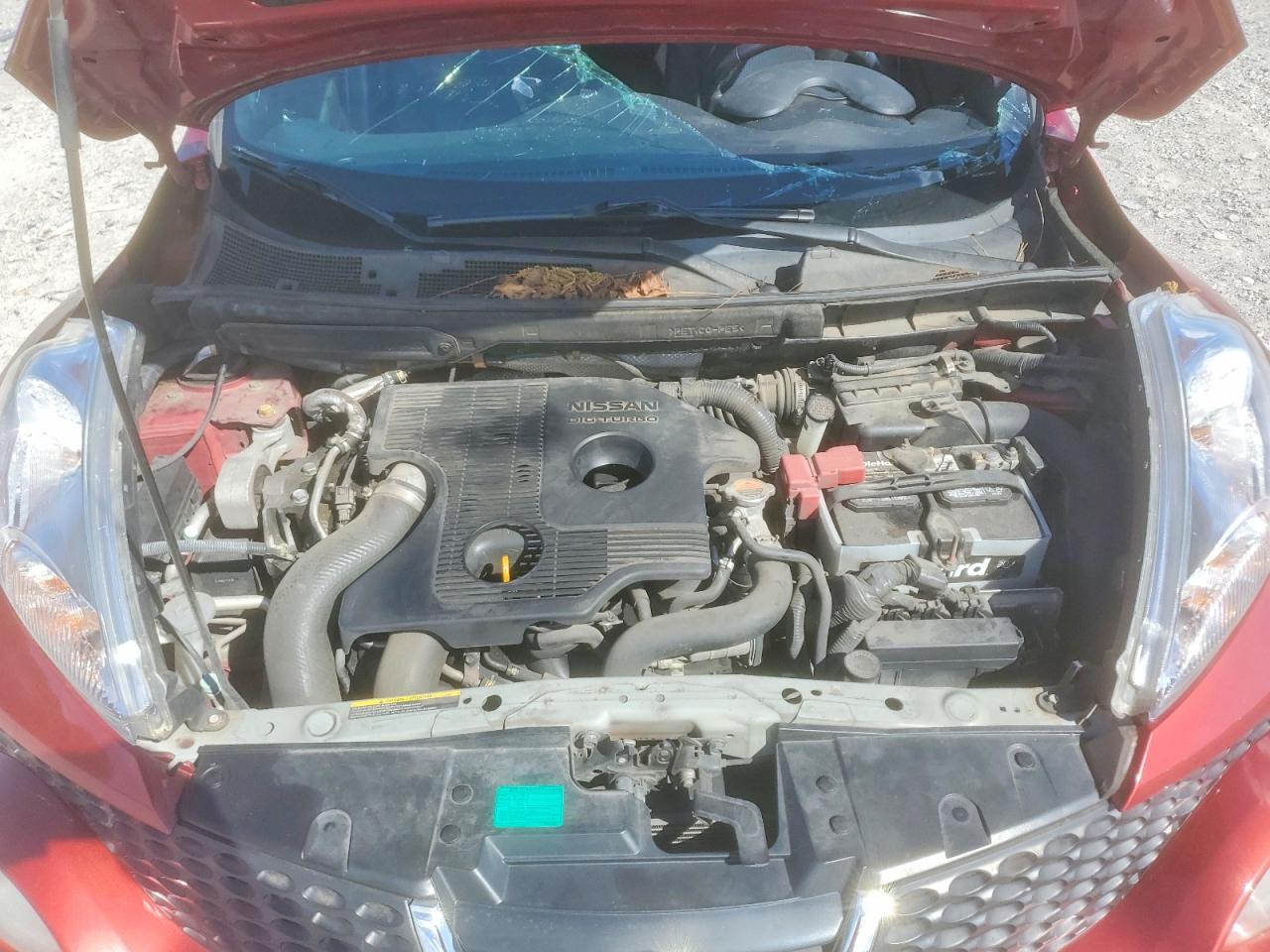 2014 Nissan Juke Sv Красный vin: JN8AF5MV2ET480509