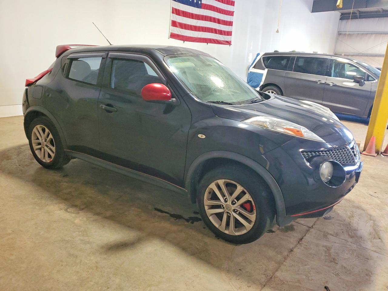2014 Nissan Juke S Черный vin: JN8AF5MV2ET481045