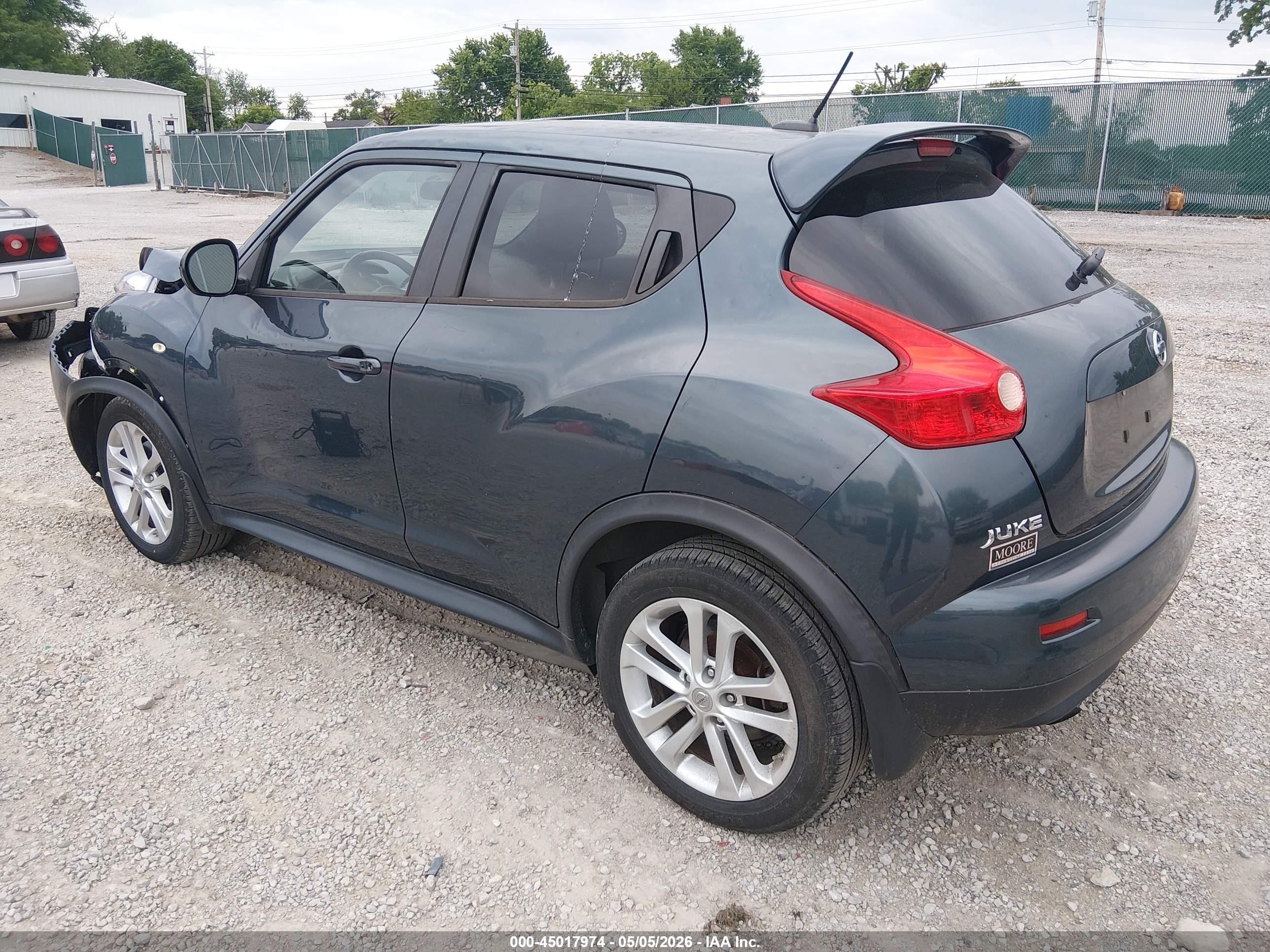2014 Nissan Juke Sv Blue vin: JN8AF5MV2ET481529