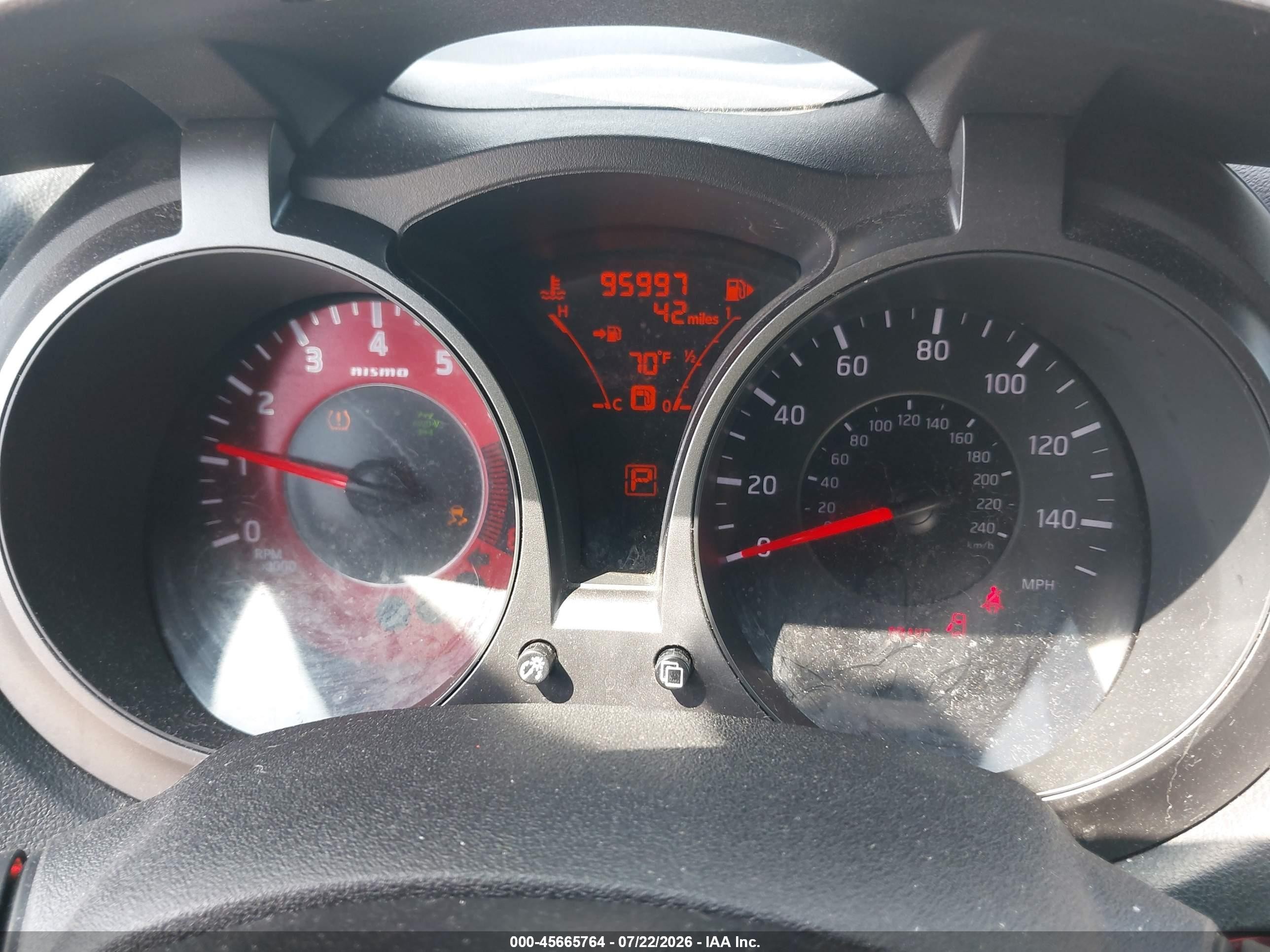 2015 Nissan Juke Nismo Silver vin: JN8AF5MV2FT560782
