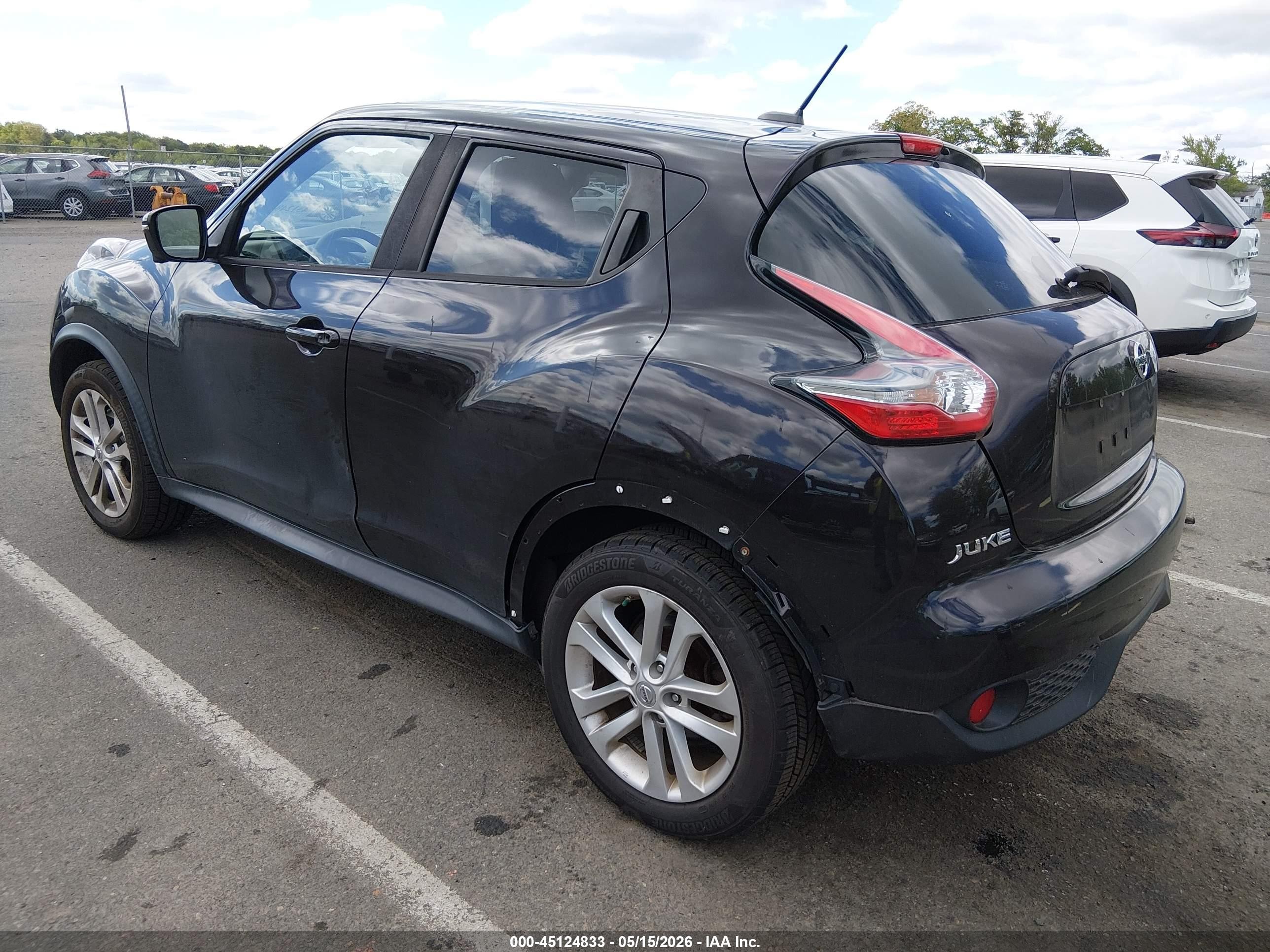 2015 Nissan Juke Sv Black vin: JN8AF5MV2FT564105