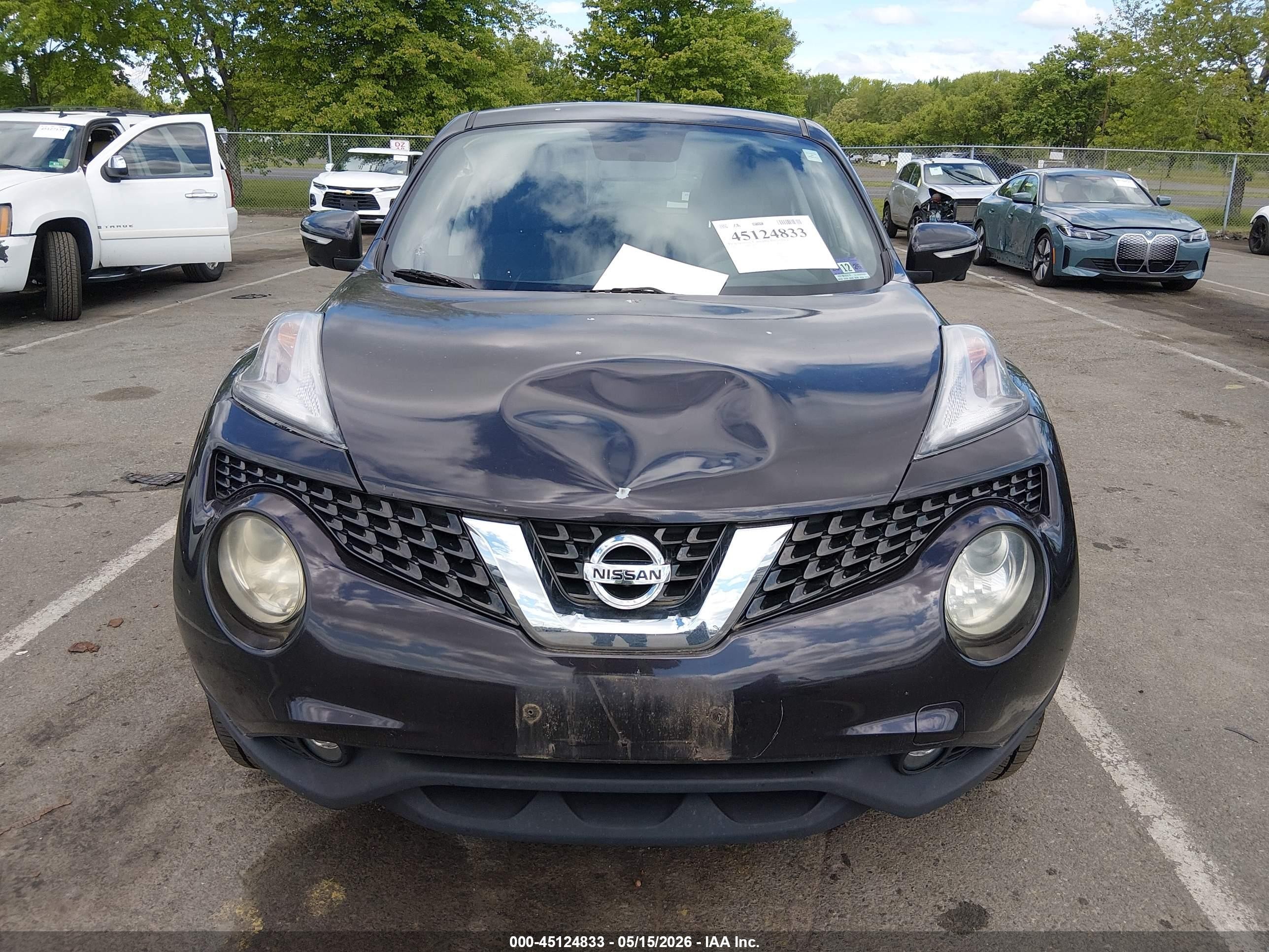 2015 Nissan Juke Sv Black vin: JN8AF5MV2FT564105