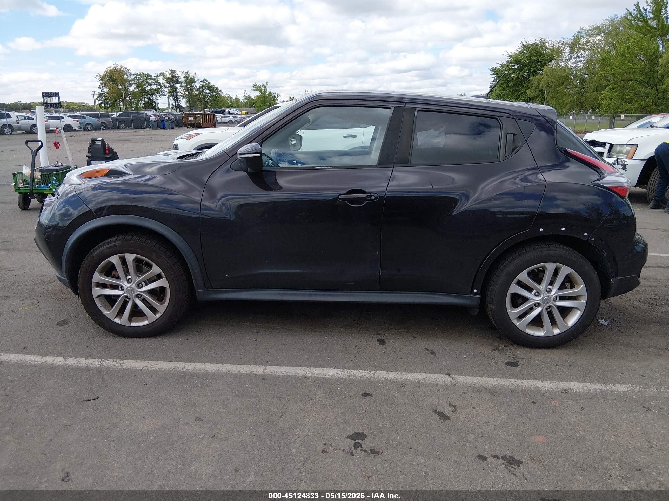 2015 Nissan Juke Sv Black vin: JN8AF5MV2FT564105