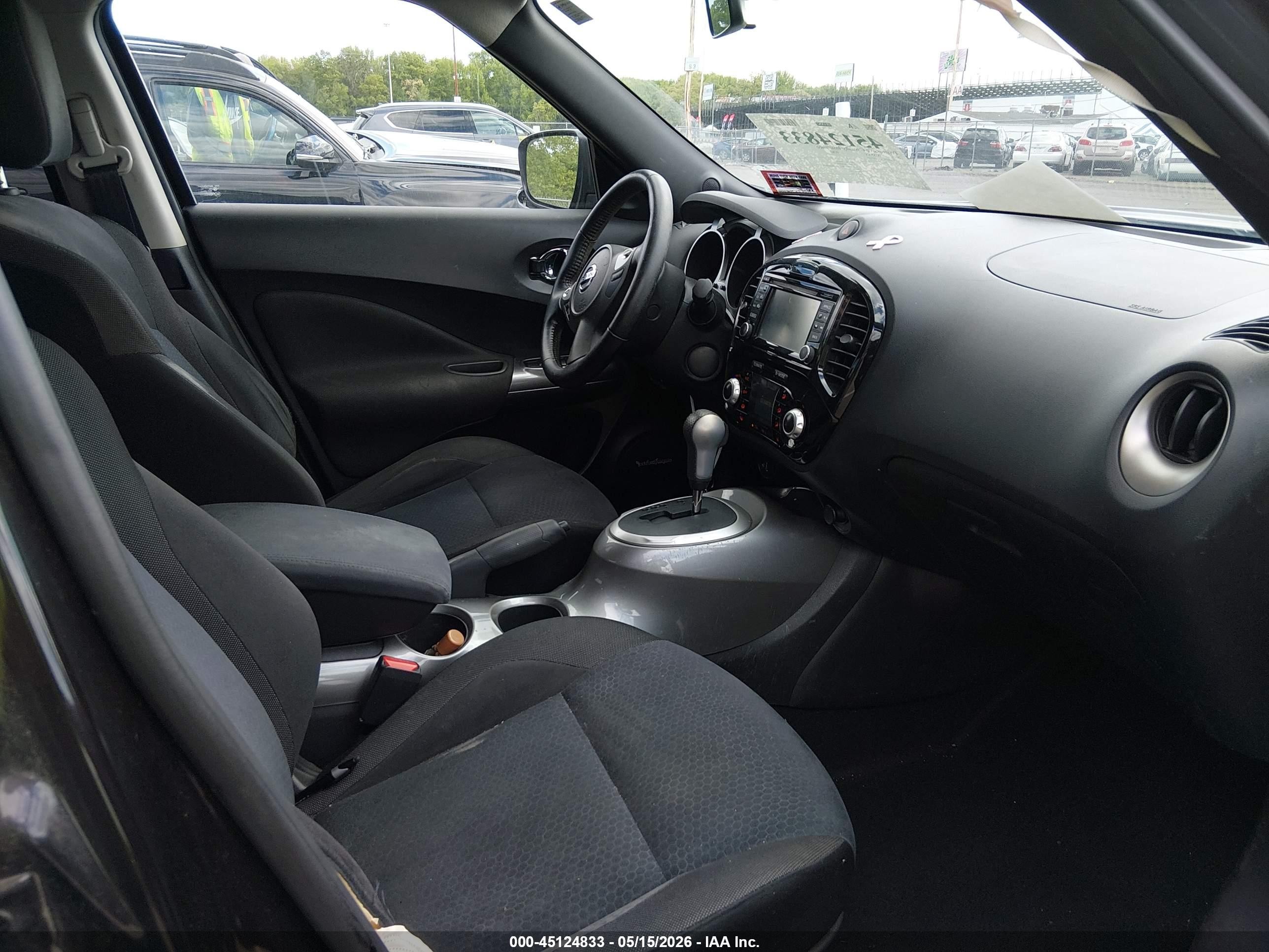 2015 Nissan Juke Sv Black vin: JN8AF5MV2FT564105