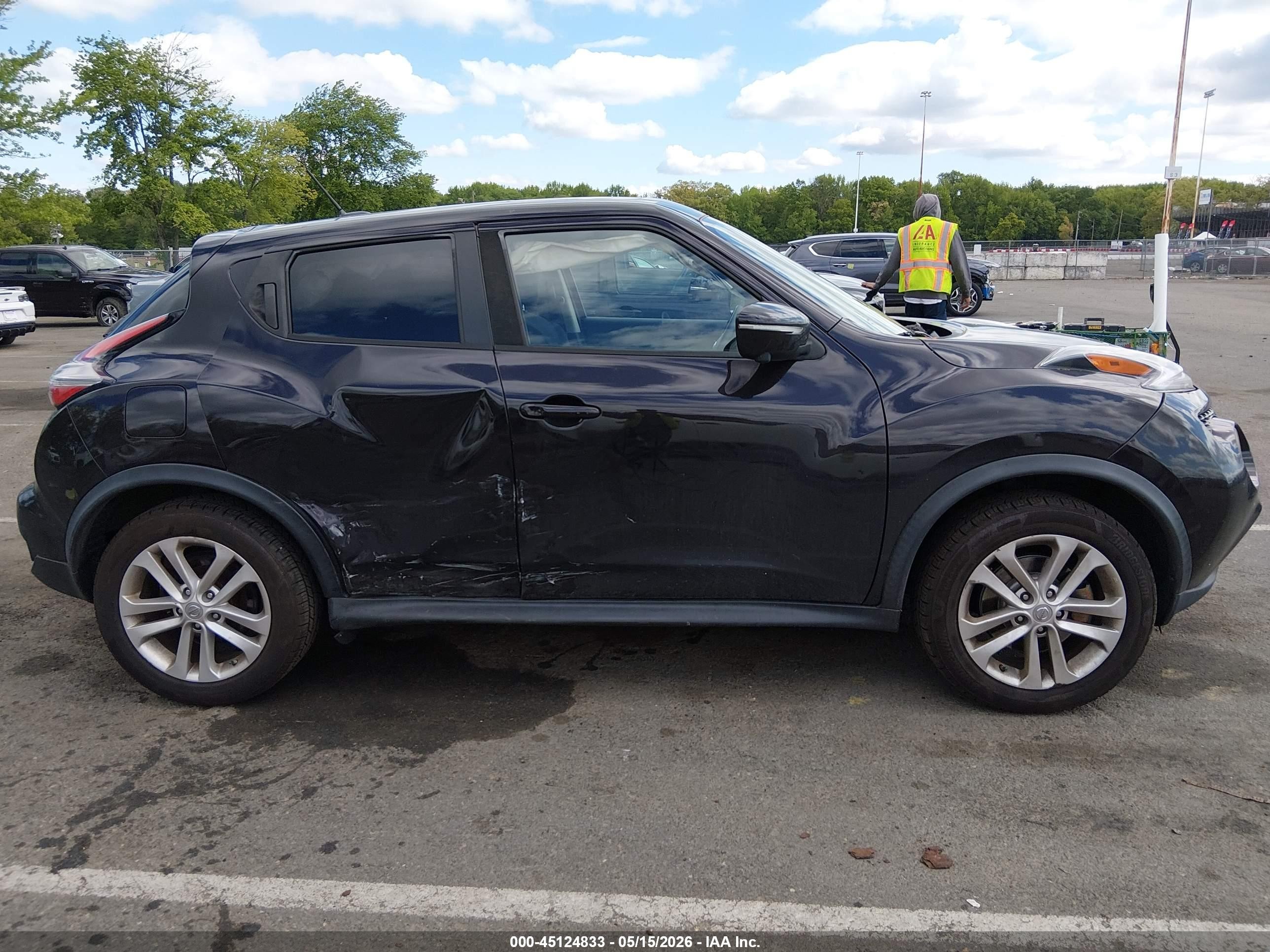 2015 Nissan Juke Sv Black vin: JN8AF5MV2FT564105