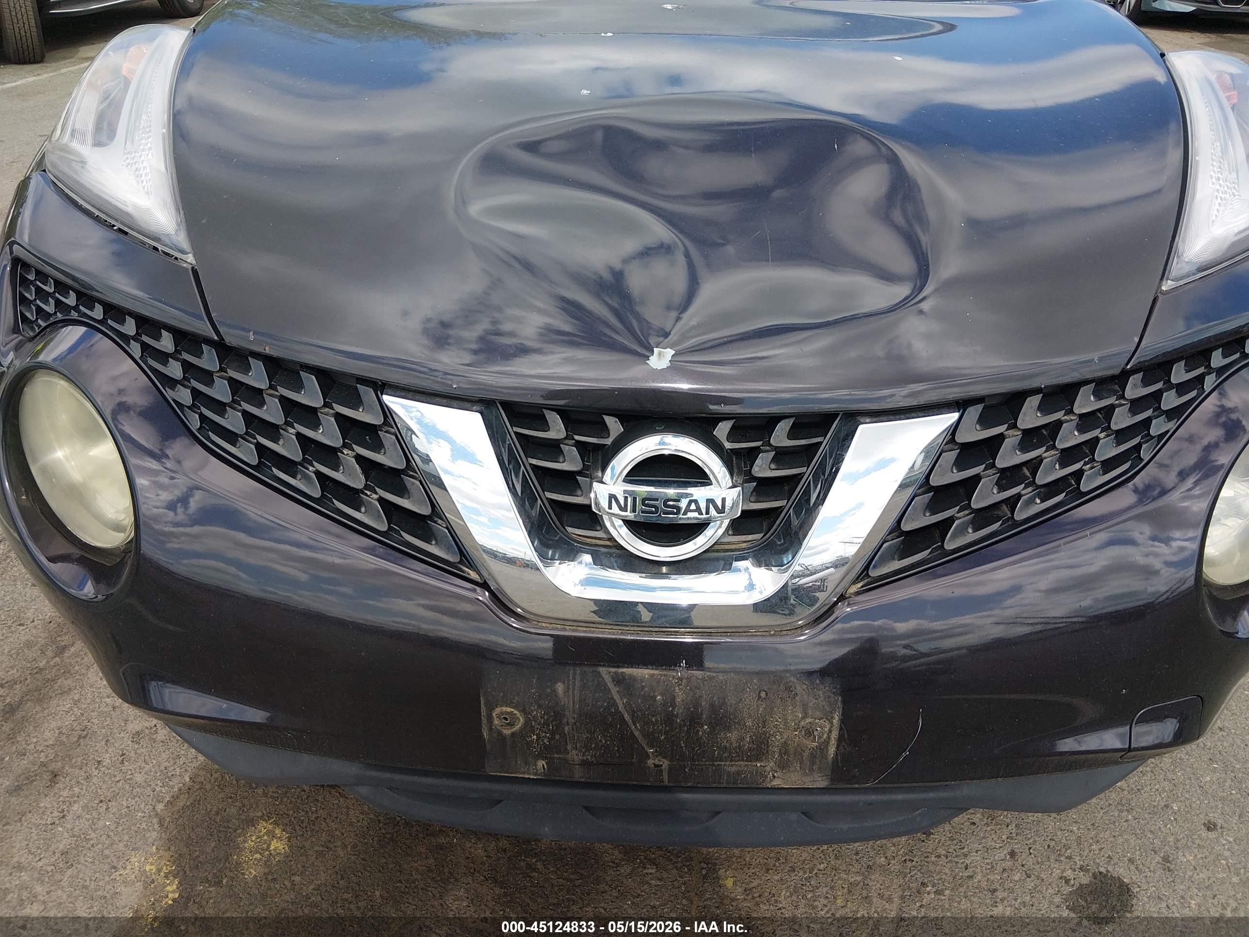 2015 Nissan Juke Sv Black vin: JN8AF5MV2FT564105