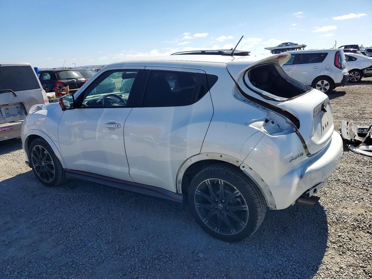 2015 Nissan Juke Nismo Белый vin: JN8AF5MV2FT564816