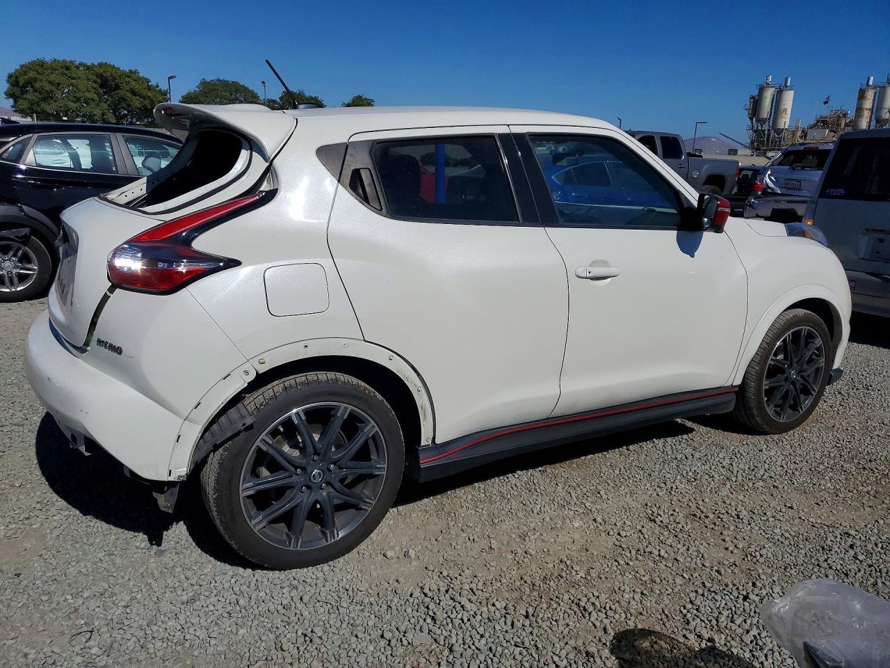 2015 Nissan Juke Nismo Белый vin: JN8AF5MV2FT564816