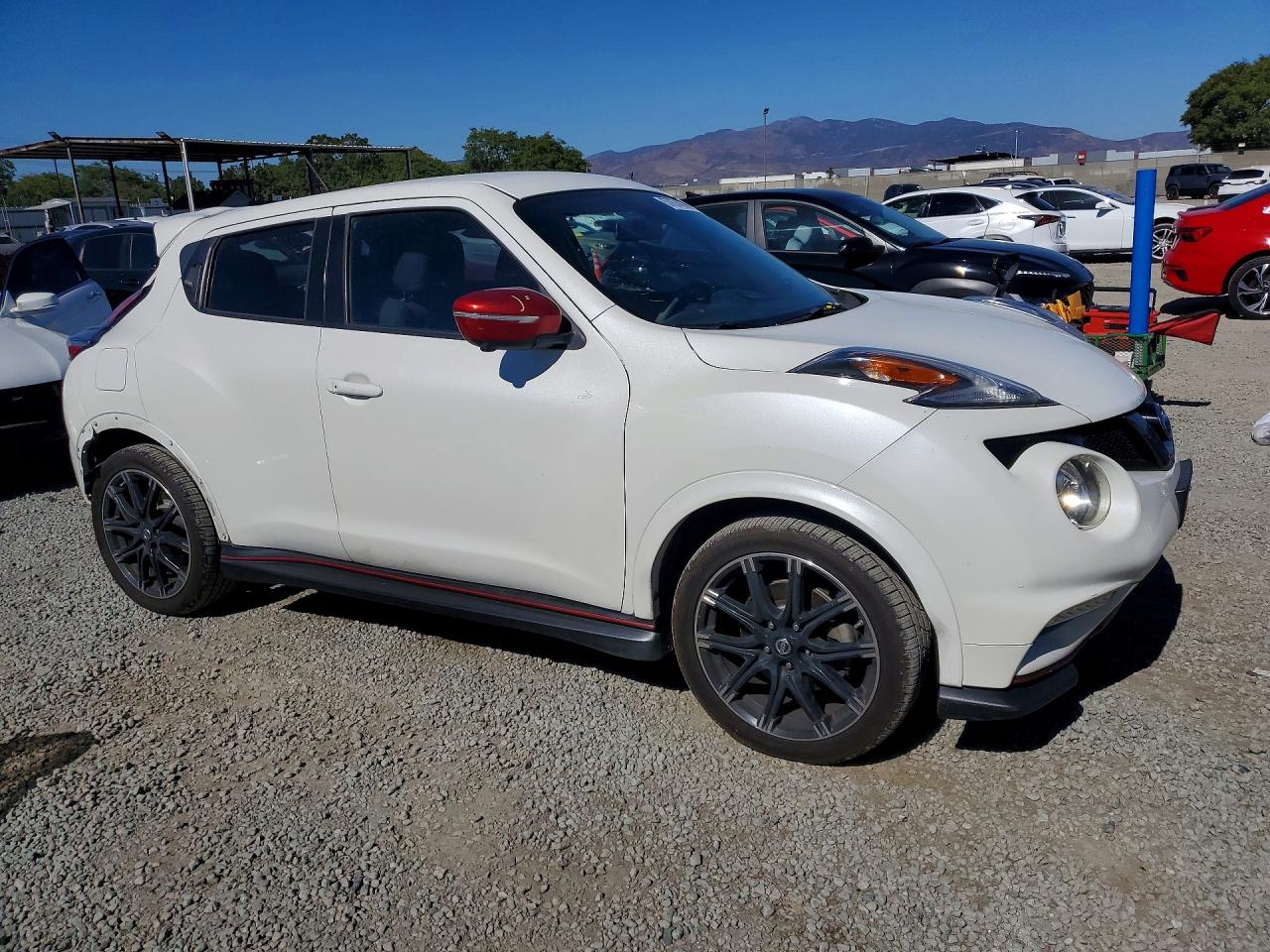 2015 Nissan Juke Nismo Белый vin: JN8AF5MV2FT564816