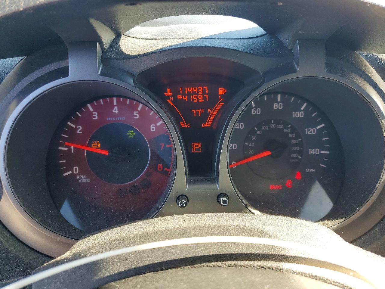 2015 Nissan Juke Nismo Белый vin: JN8AF5MV2FT564816