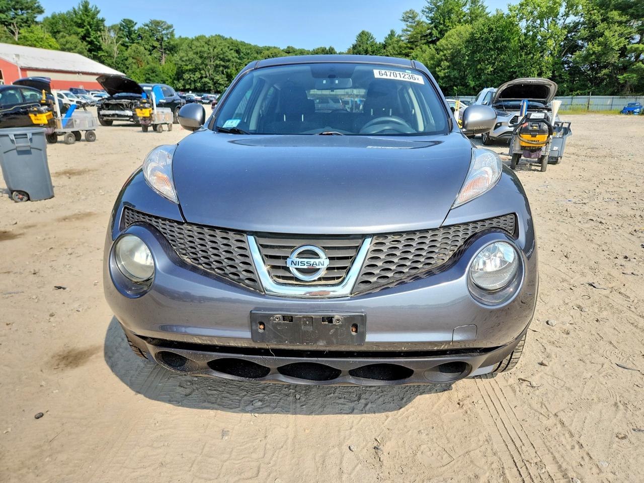 2011 Nissan Juke S Gray vin: JN8AF5MV3BT013076