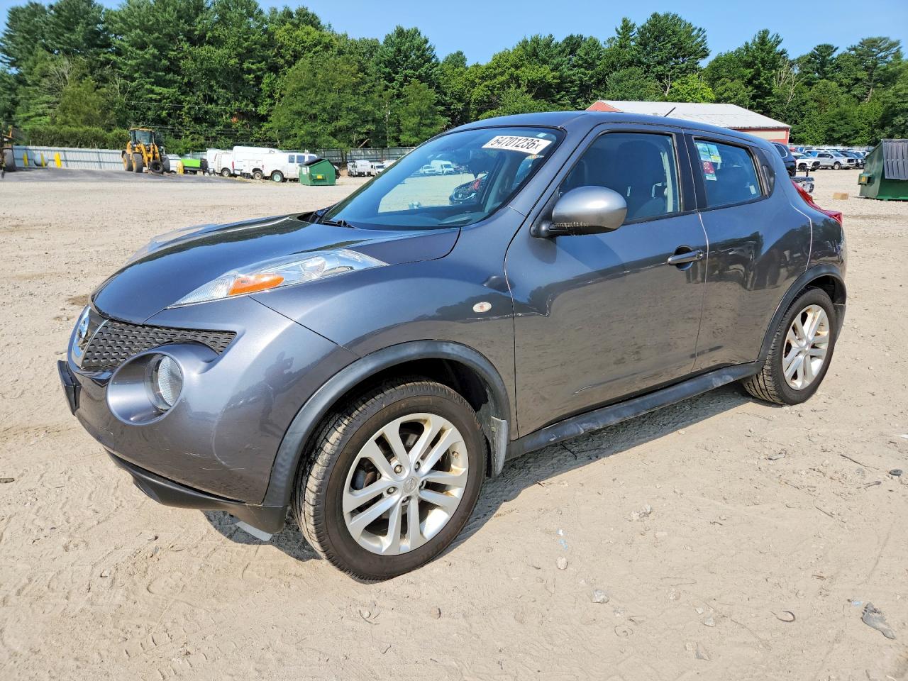 2011 Nissan Juke S Gray vin: JN8AF5MV3BT013076