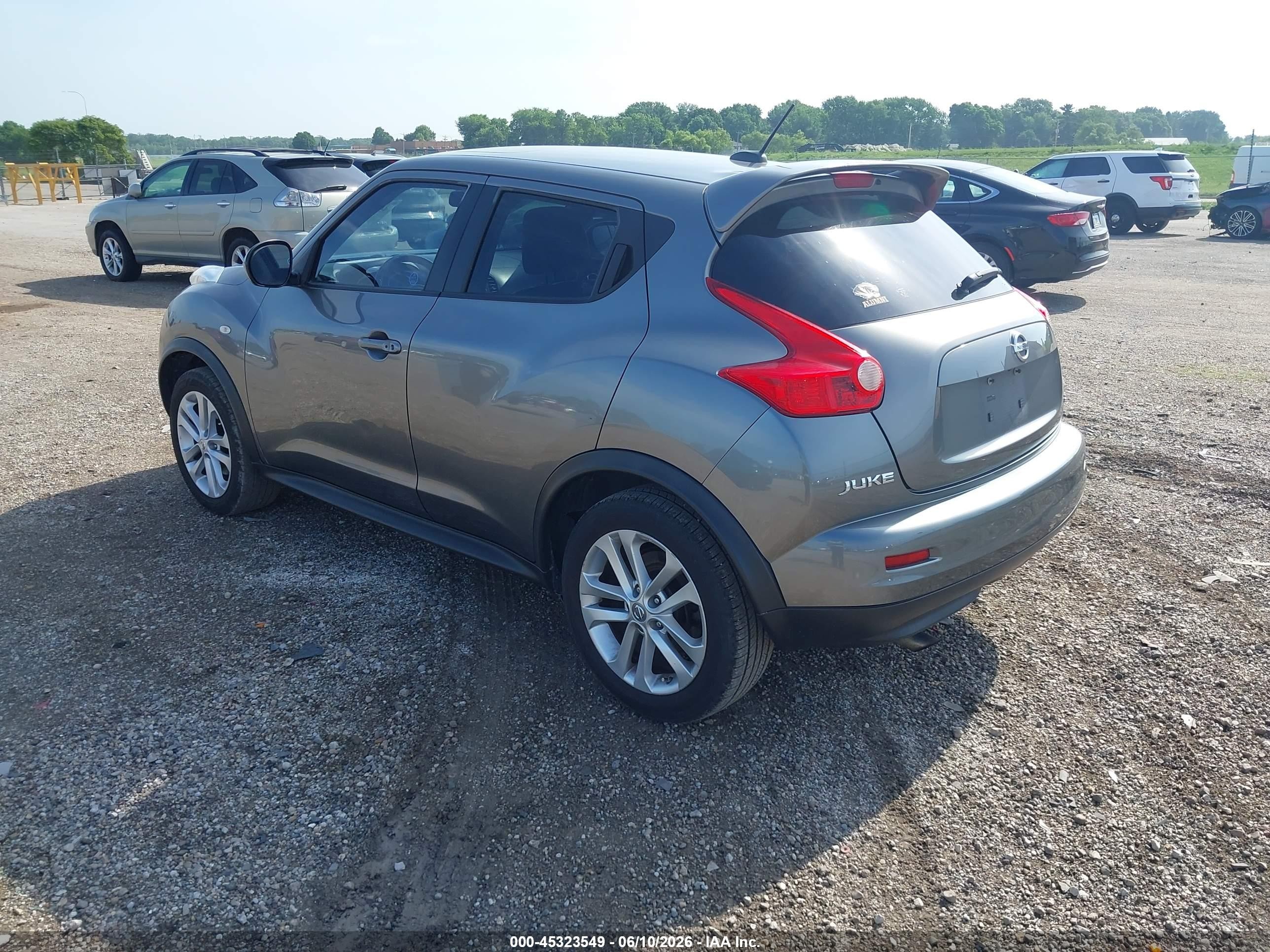2011 Nissan Juke Sl Серый vin: JN8AF5MV3BT022750