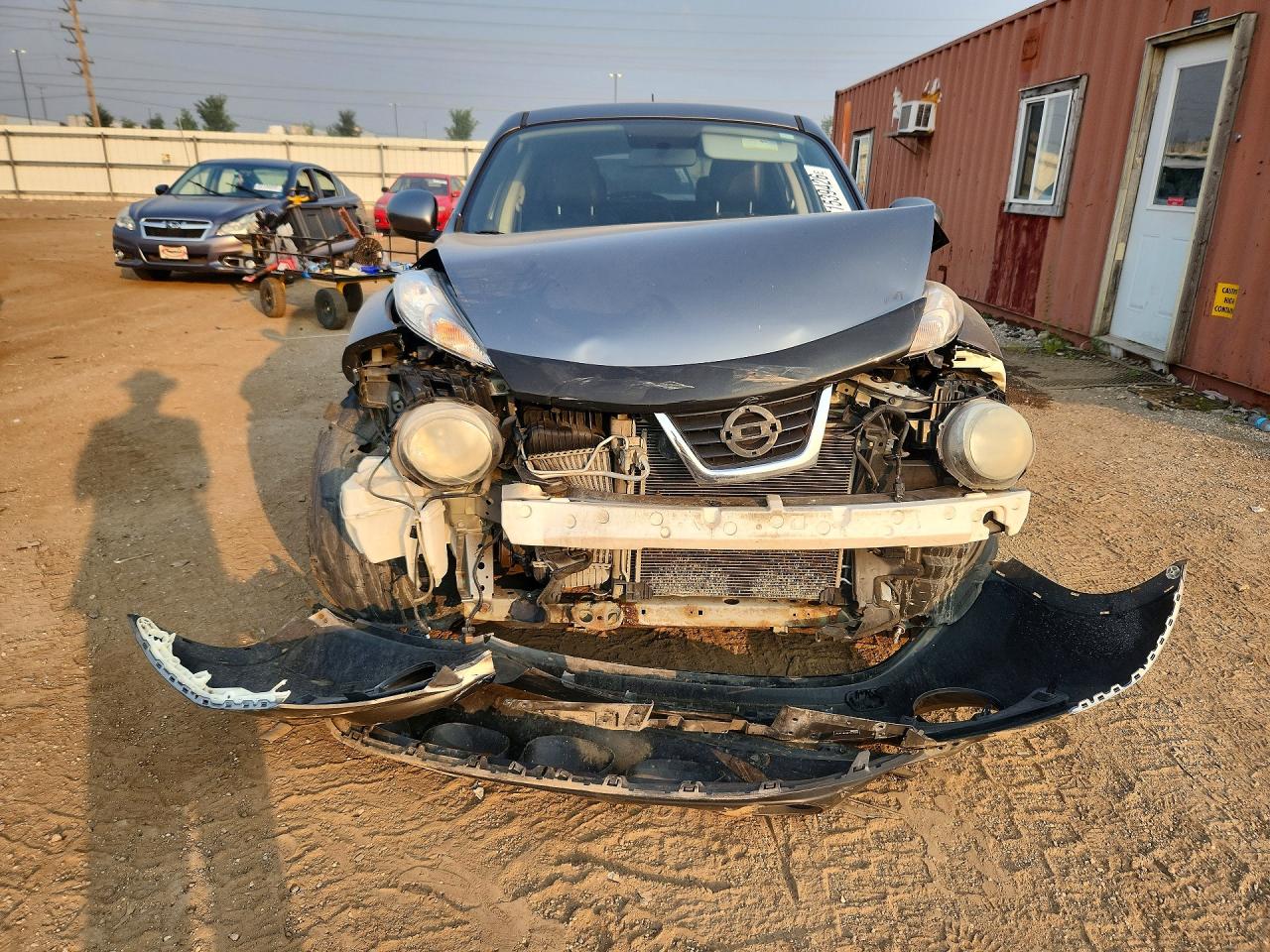 2011 Nissan Juke S Gray vin: JN8AF5MV3BT024966
