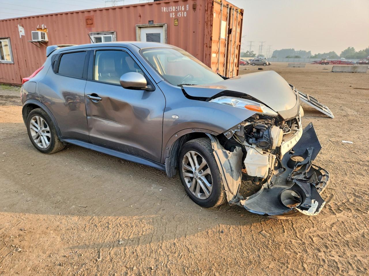 2011 Nissan Juke S Gray vin: JN8AF5MV3BT024966