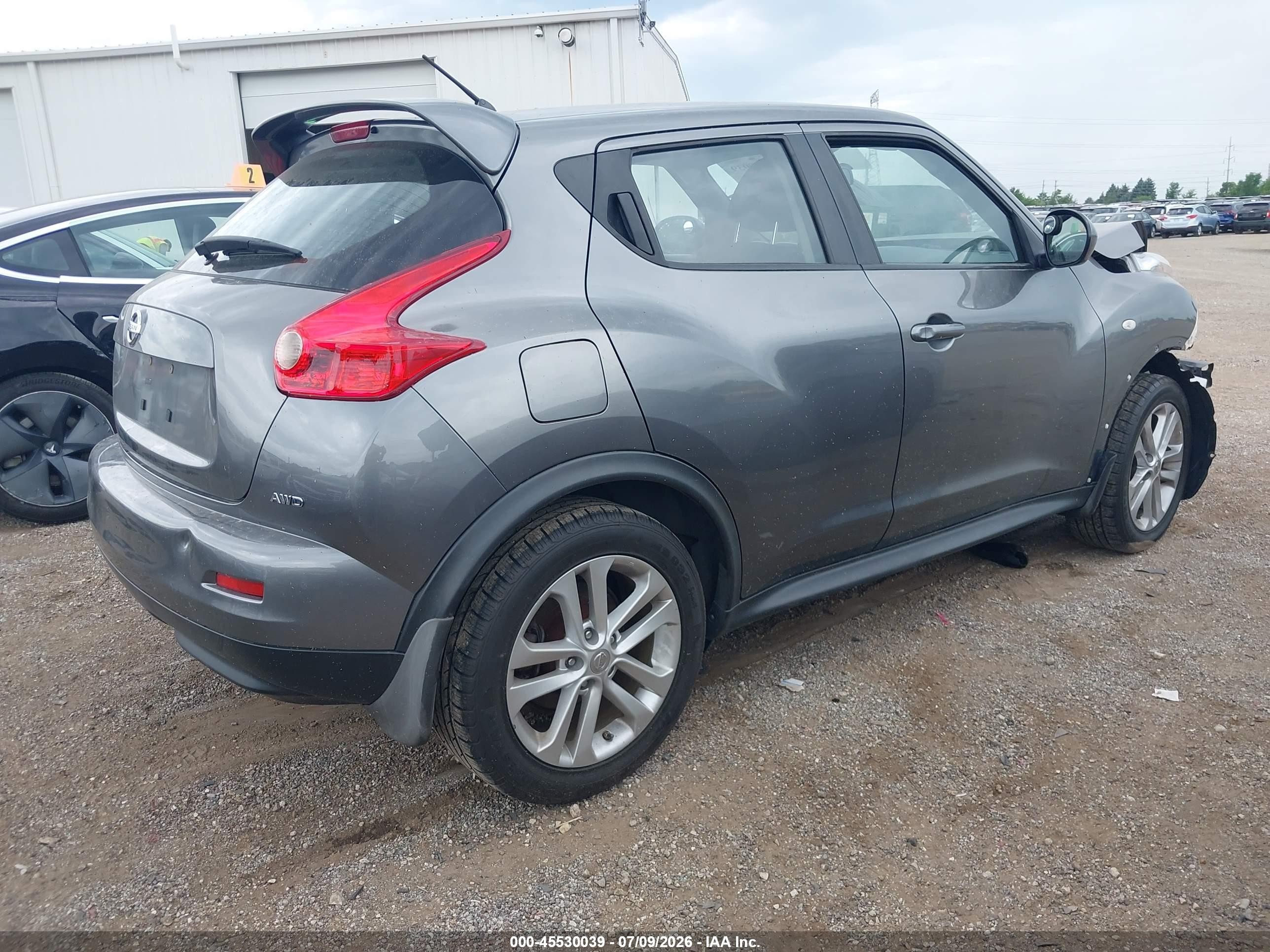 2011 Nissan Juke S Серый vin: JN8AF5MV3BT025051