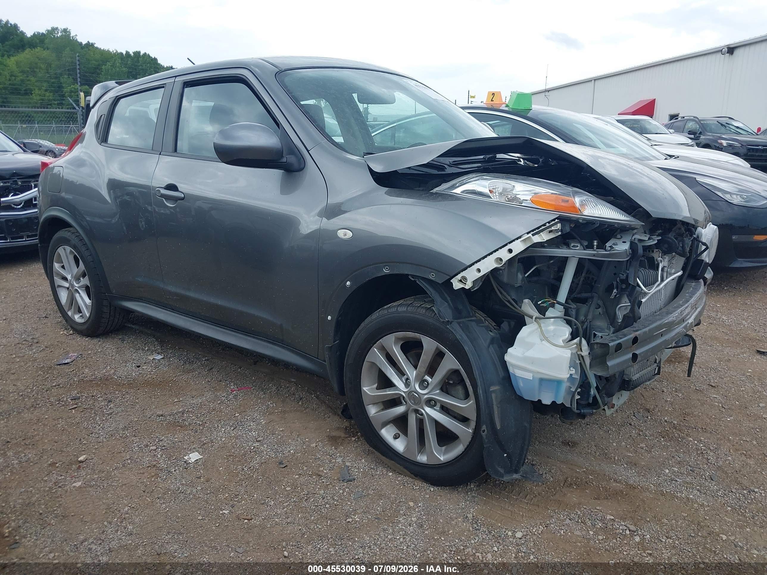 2011 Nissan Juke S Серый vin: JN8AF5MV3BT025051