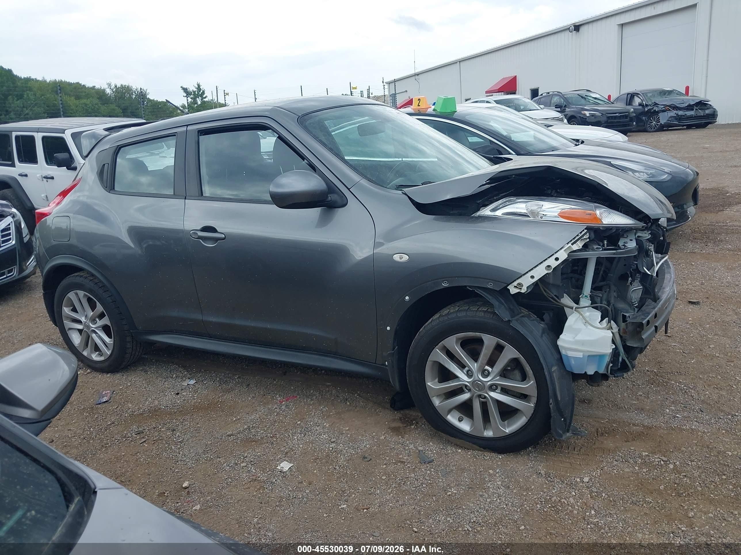 2011 Nissan Juke S Серый vin: JN8AF5MV3BT025051