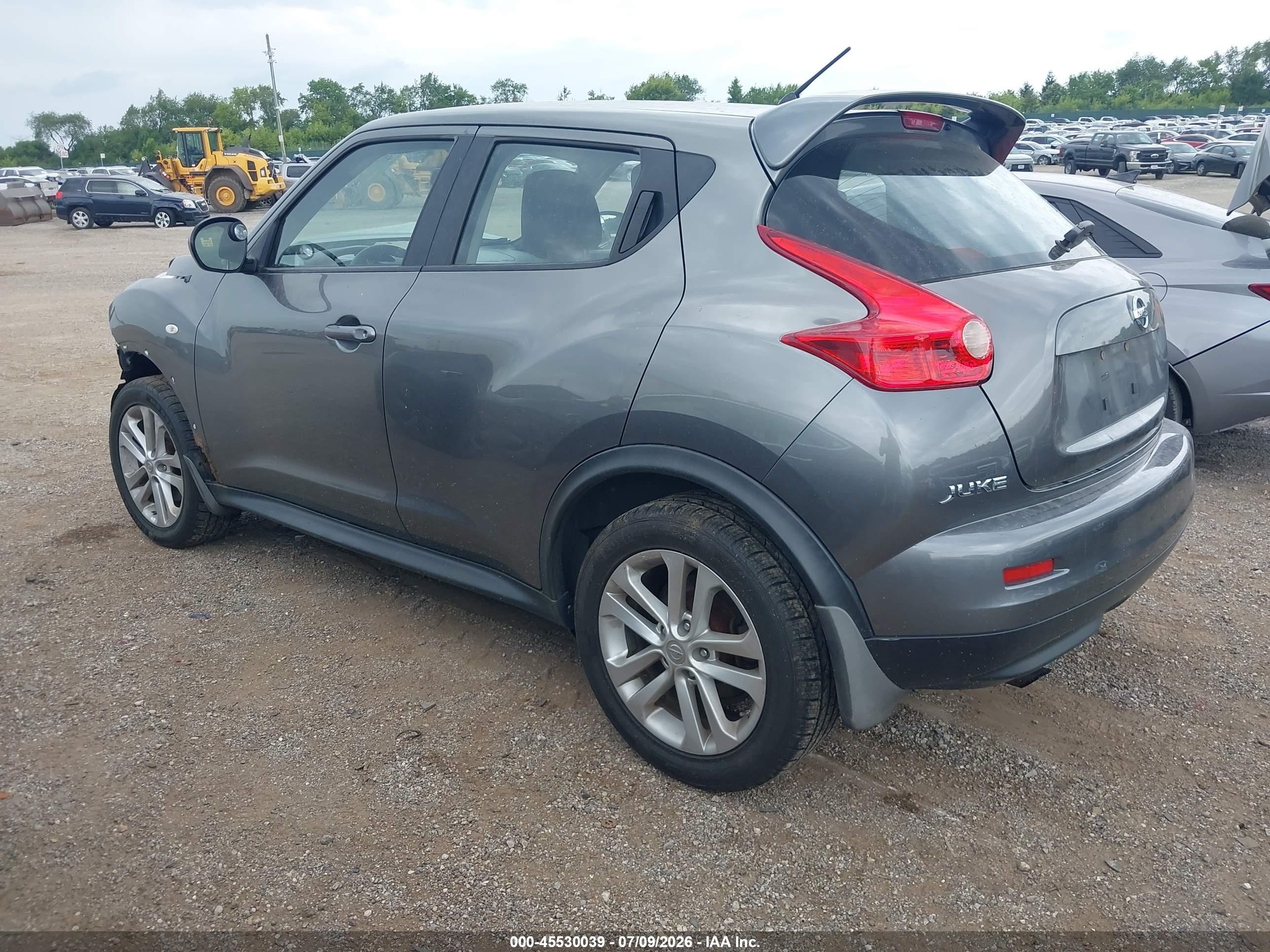 2011 Nissan Juke S Серый vin: JN8AF5MV3BT025051