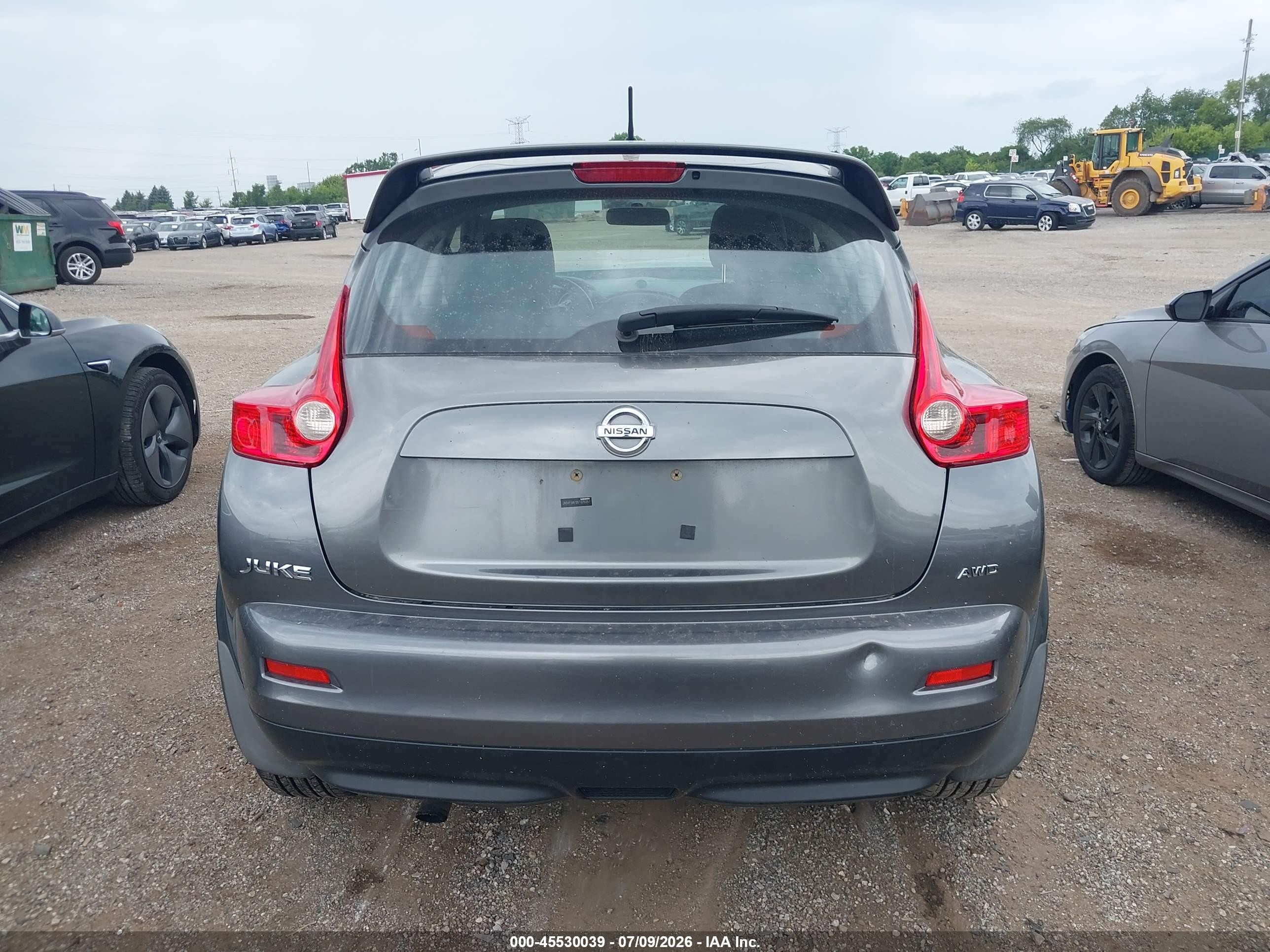 2011 Nissan Juke S Серый vin: JN8AF5MV3BT025051