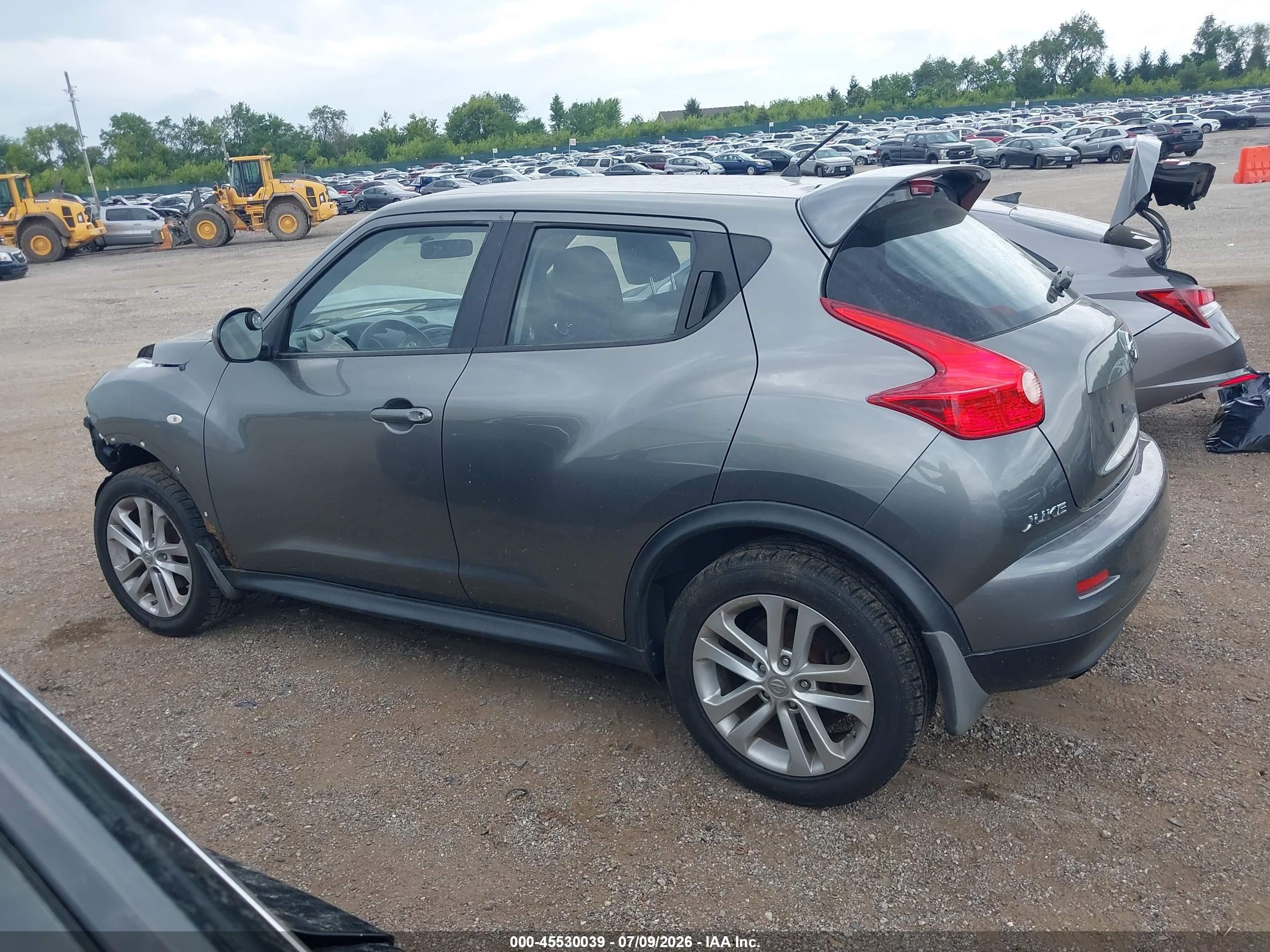 2011 Nissan Juke S Серый vin: JN8AF5MV3BT025051