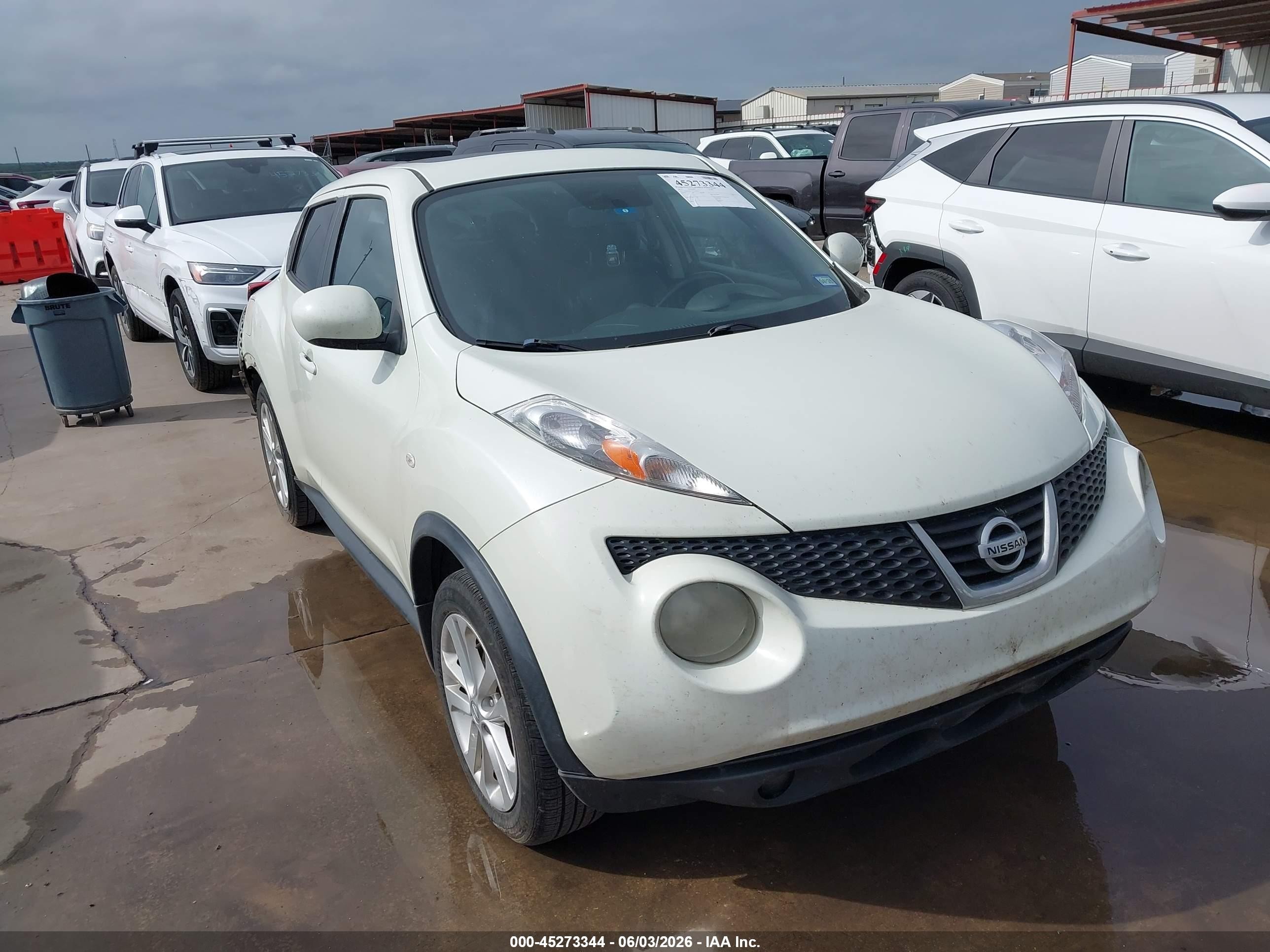 2012 Nissan Juke Sl Белый vin: JN8AF5MV3CT107234