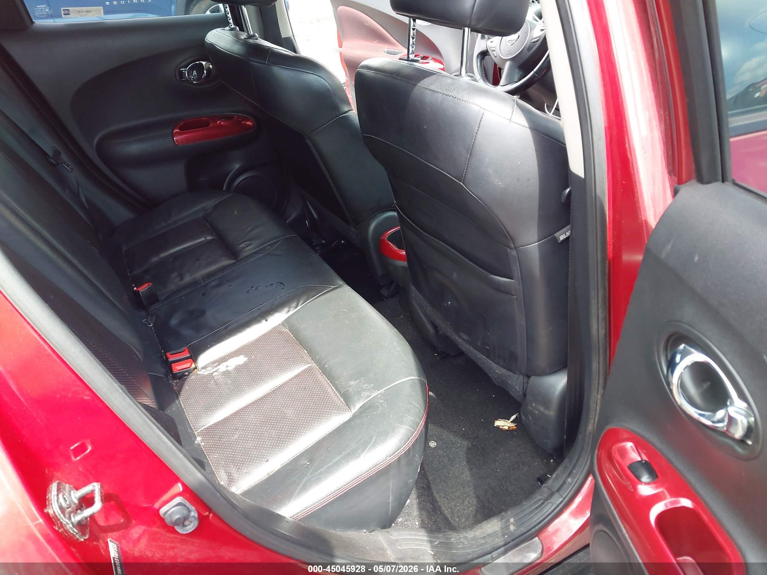 2012 Nissan Juke Sl Red vin: JN8AF5MV3CT107332