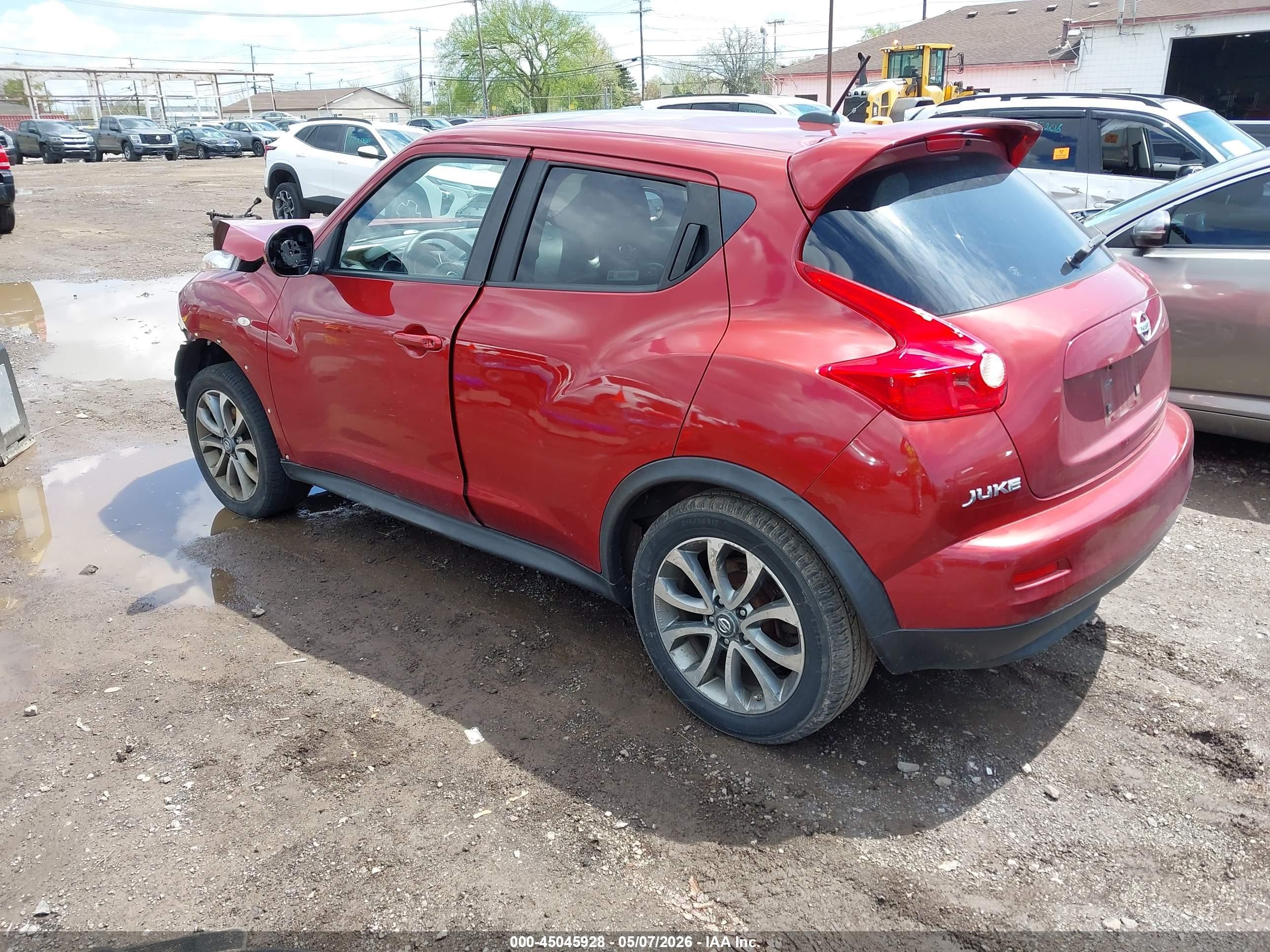 2012 Nissan Juke Sl Red vin: JN8AF5MV3CT107332