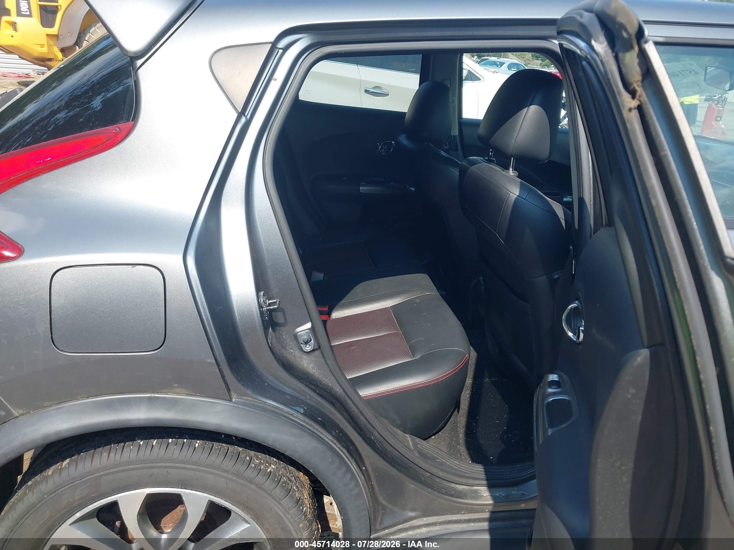 2012 Nissan Juke Sl Gray vin: JN8AF5MV3CT108805