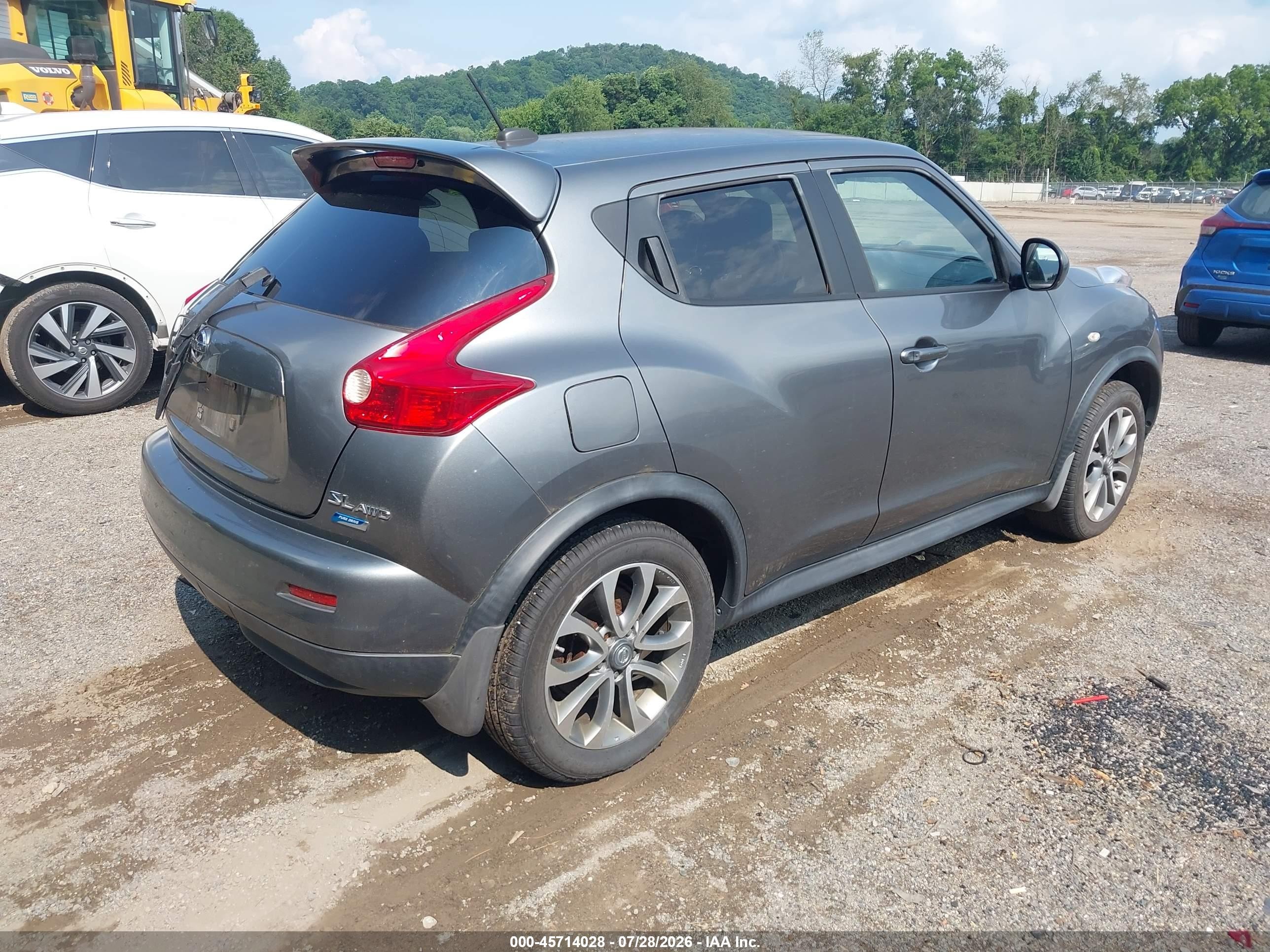 2012 Nissan Juke Sl Gray vin: JN8AF5MV3CT108805