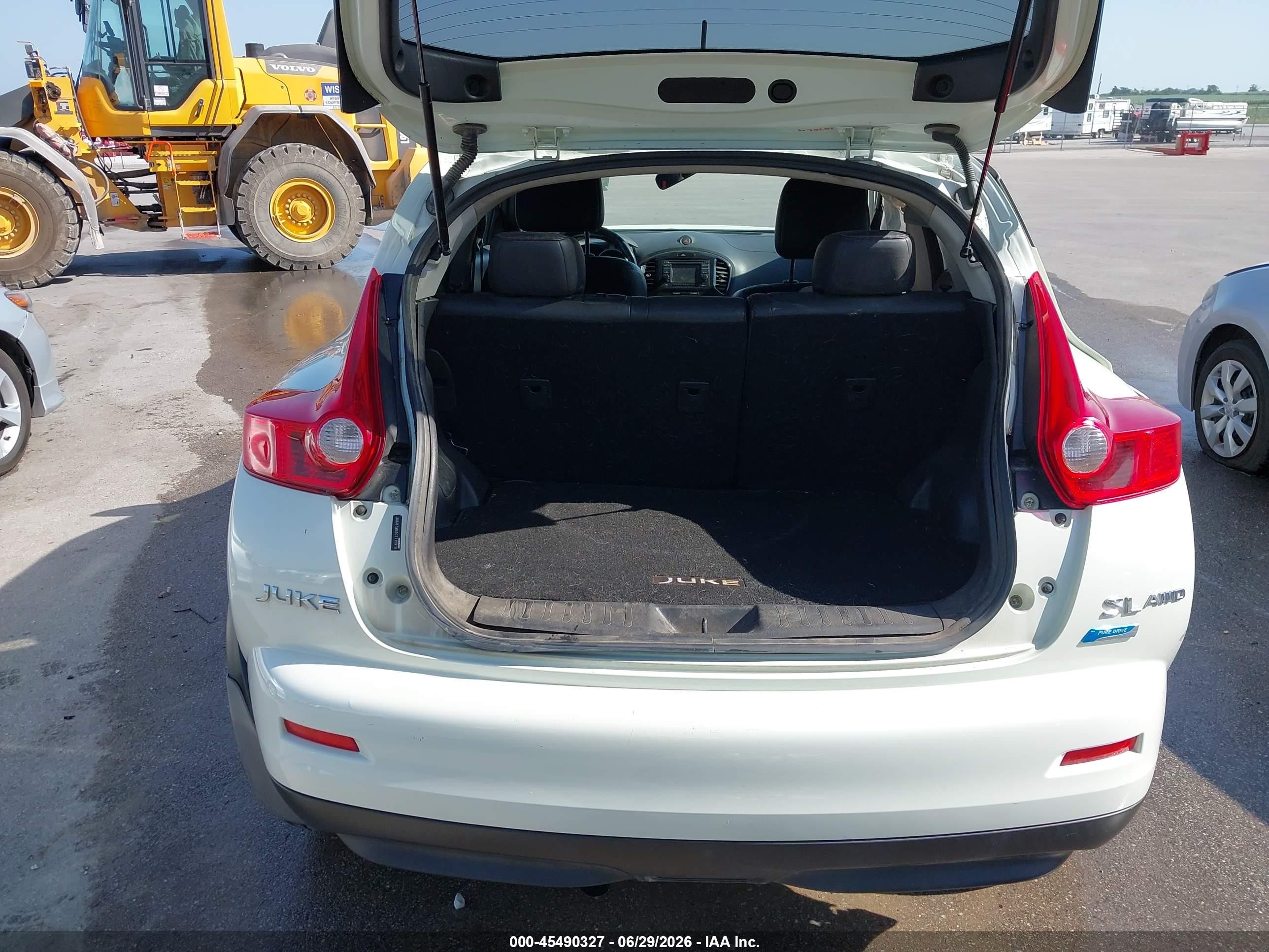 2012 Nissan Juke Sl White vin: JN8AF5MV3CT111994