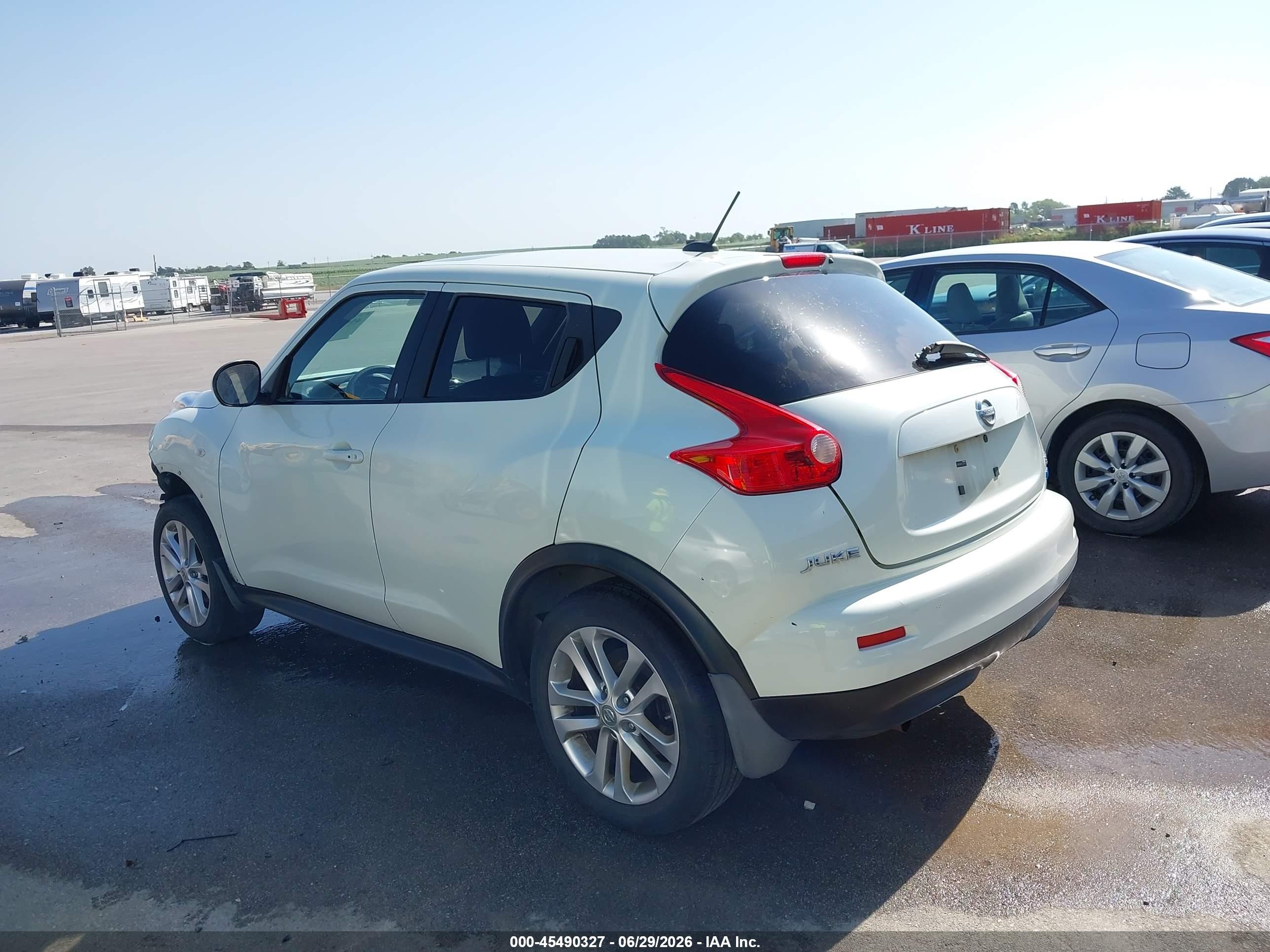 2012 Nissan Juke Sl White vin: JN8AF5MV3CT111994