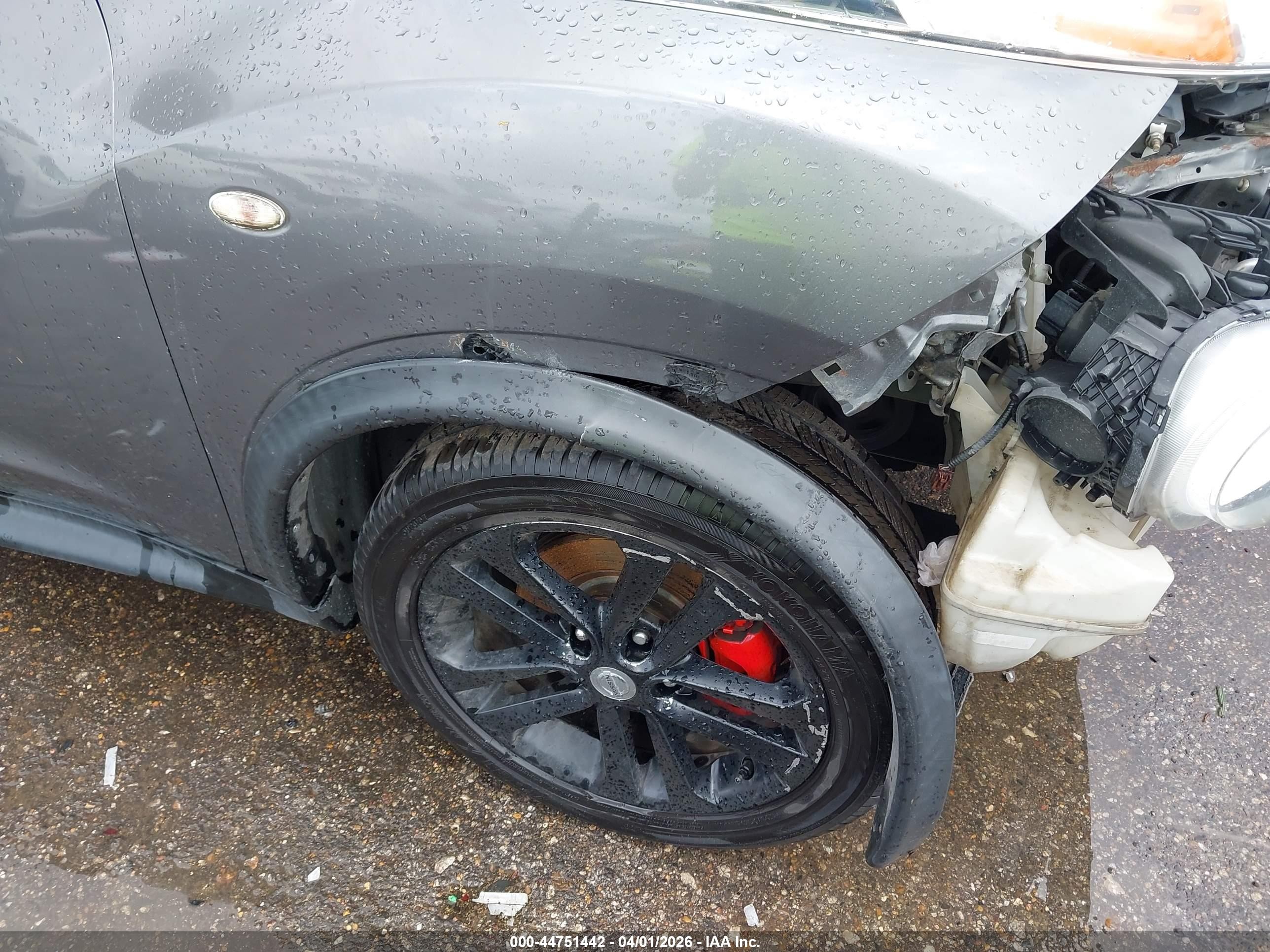 2012 Nissan Juke Sv Gray vin: JN8AF5MV3CT112403
