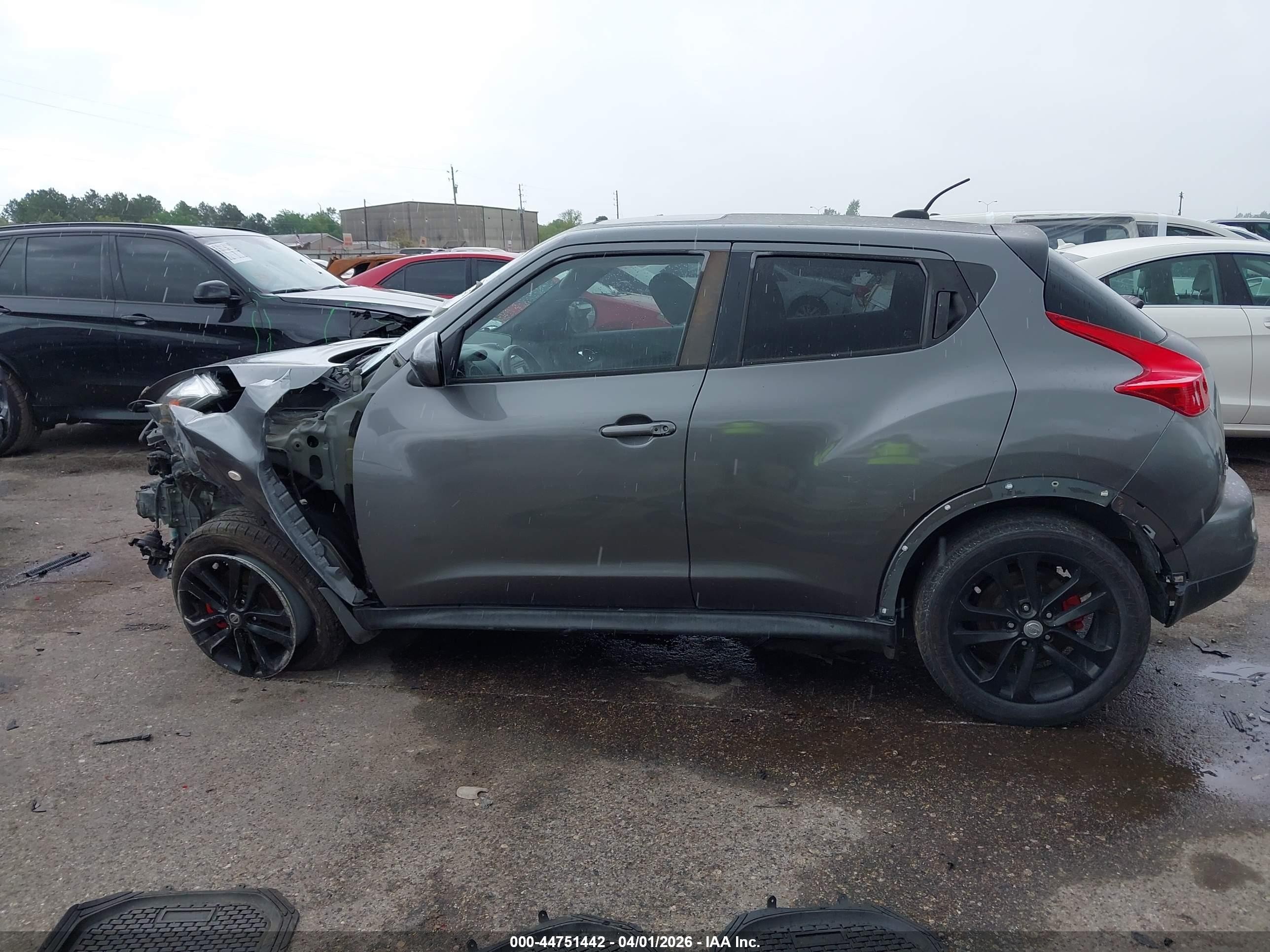 2012 Nissan Juke Sv Gray vin: JN8AF5MV3CT112403